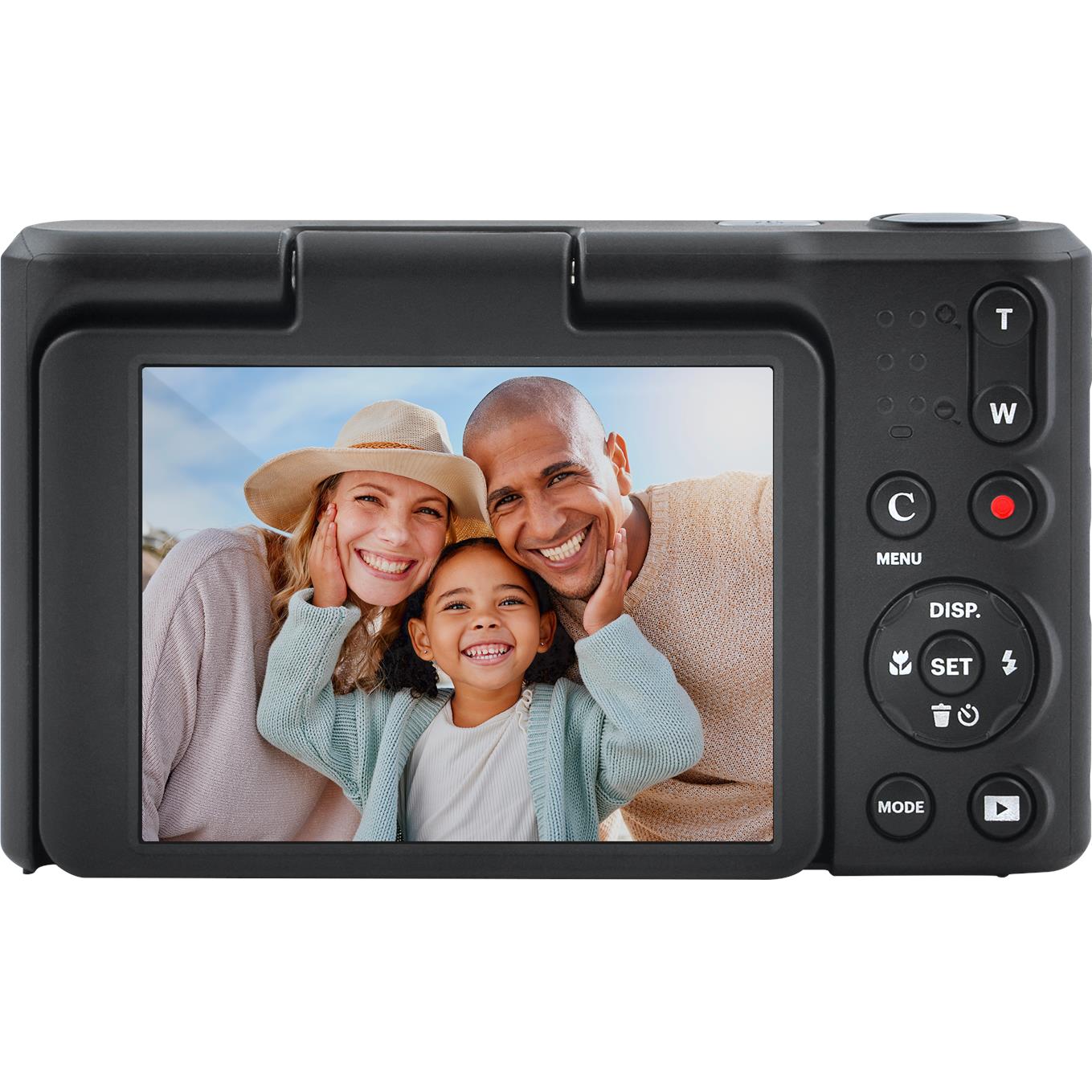 Kodak PIXPRO C1 retro digital camera in brown, image 6 - Digital Cameras at Tech Supply Shed NZ