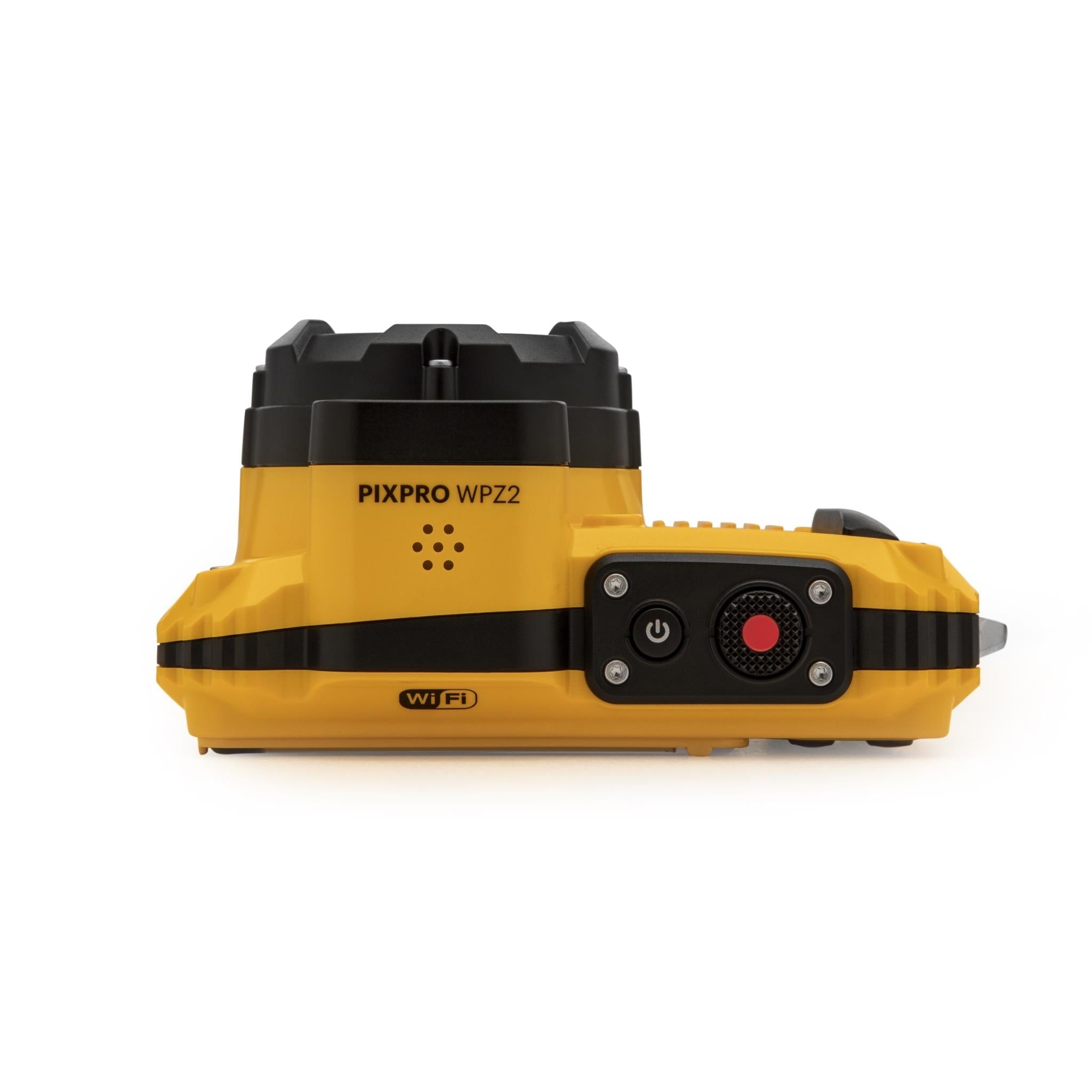 Kodak PIXPRO WPZ2 waterproof compact digital camera in yellow, image 5 - Digital Cameras at Tech Supply Shed NZ