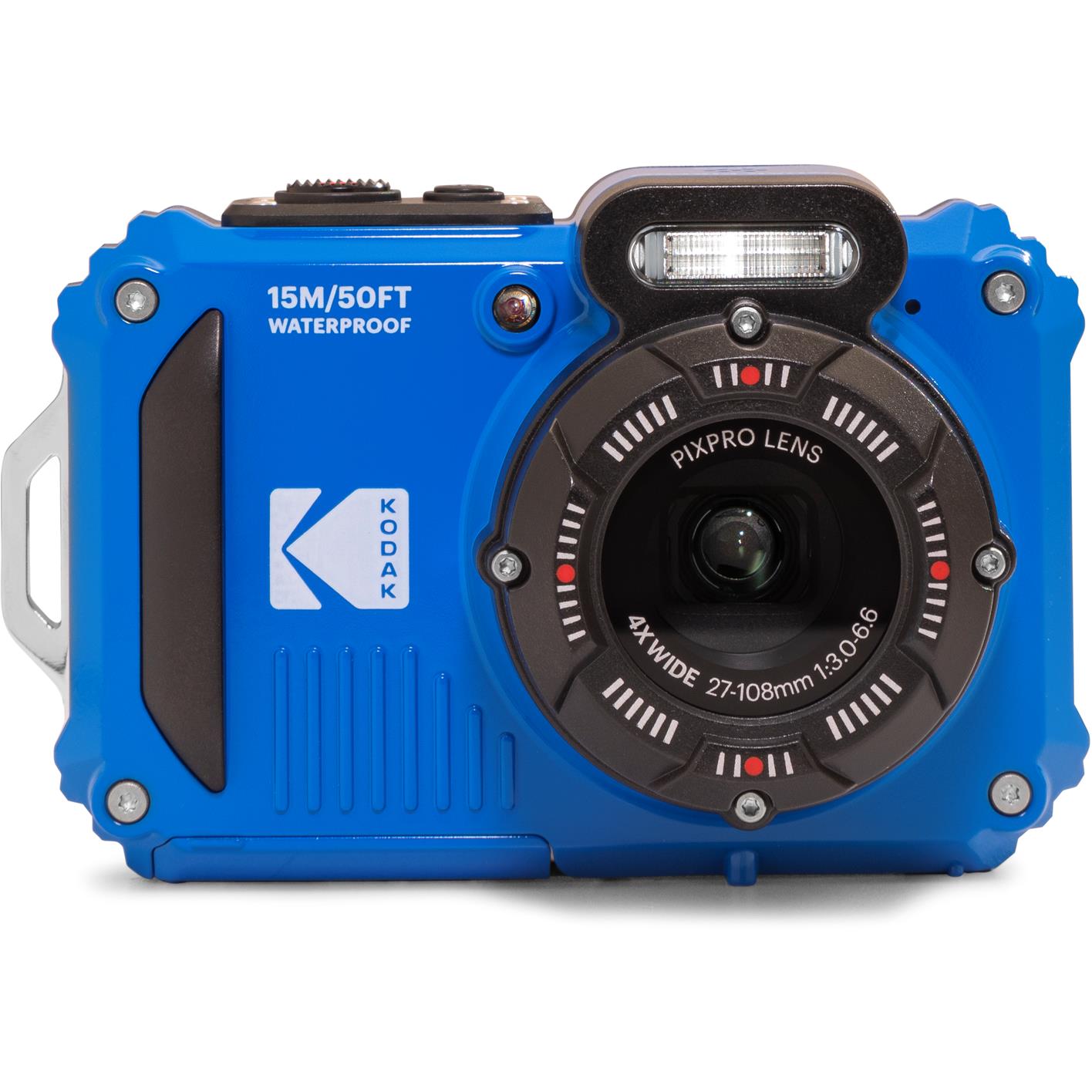 Kodak PIXPRO WPZ2 waterproof digital camera in Blue - Digital Cameras at Tech Supply Shed NZ