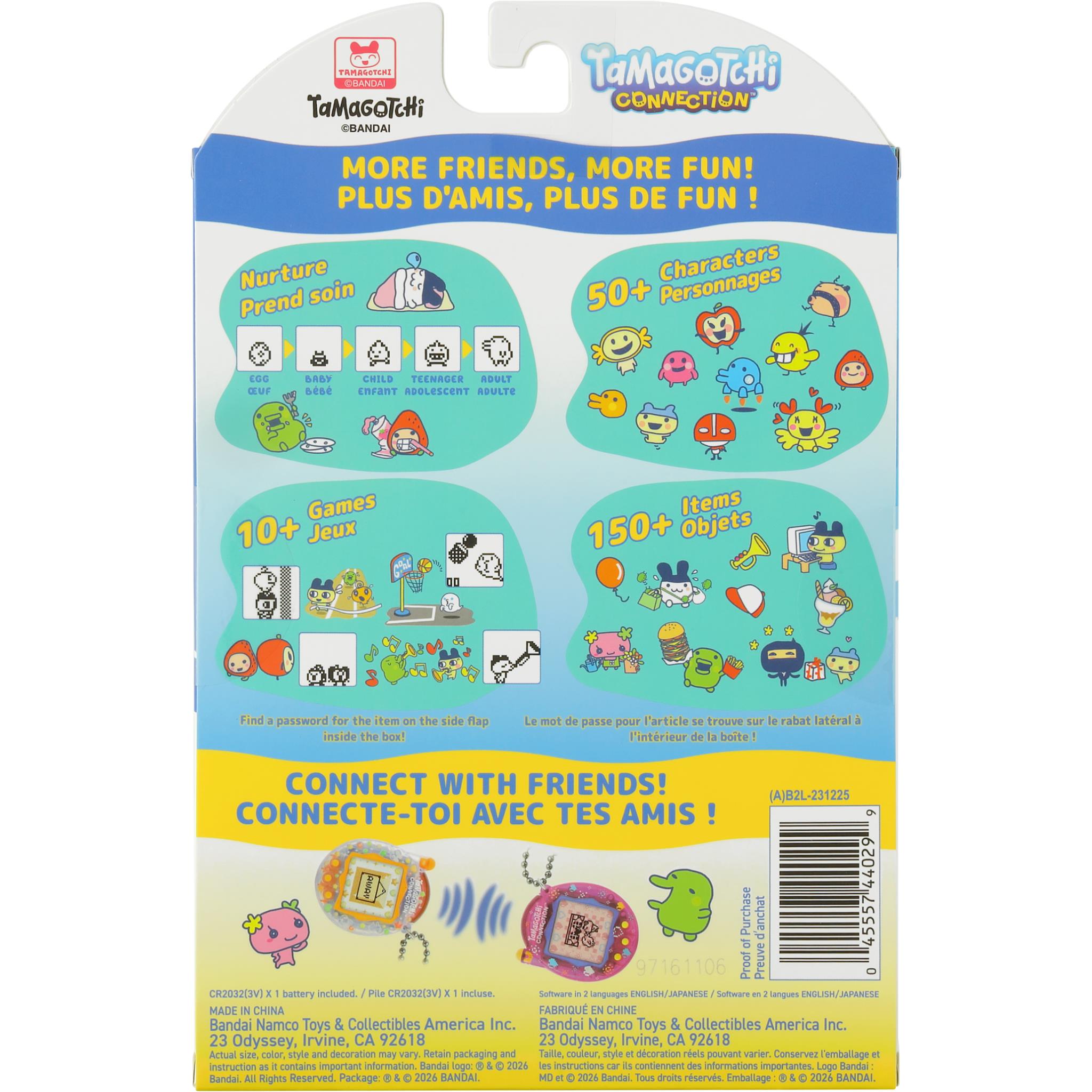 Tamagotchi Connection Blue Butterflies digital pet, image 3 - Retro & Handheld Gaming at Tech Supply Shed NZ