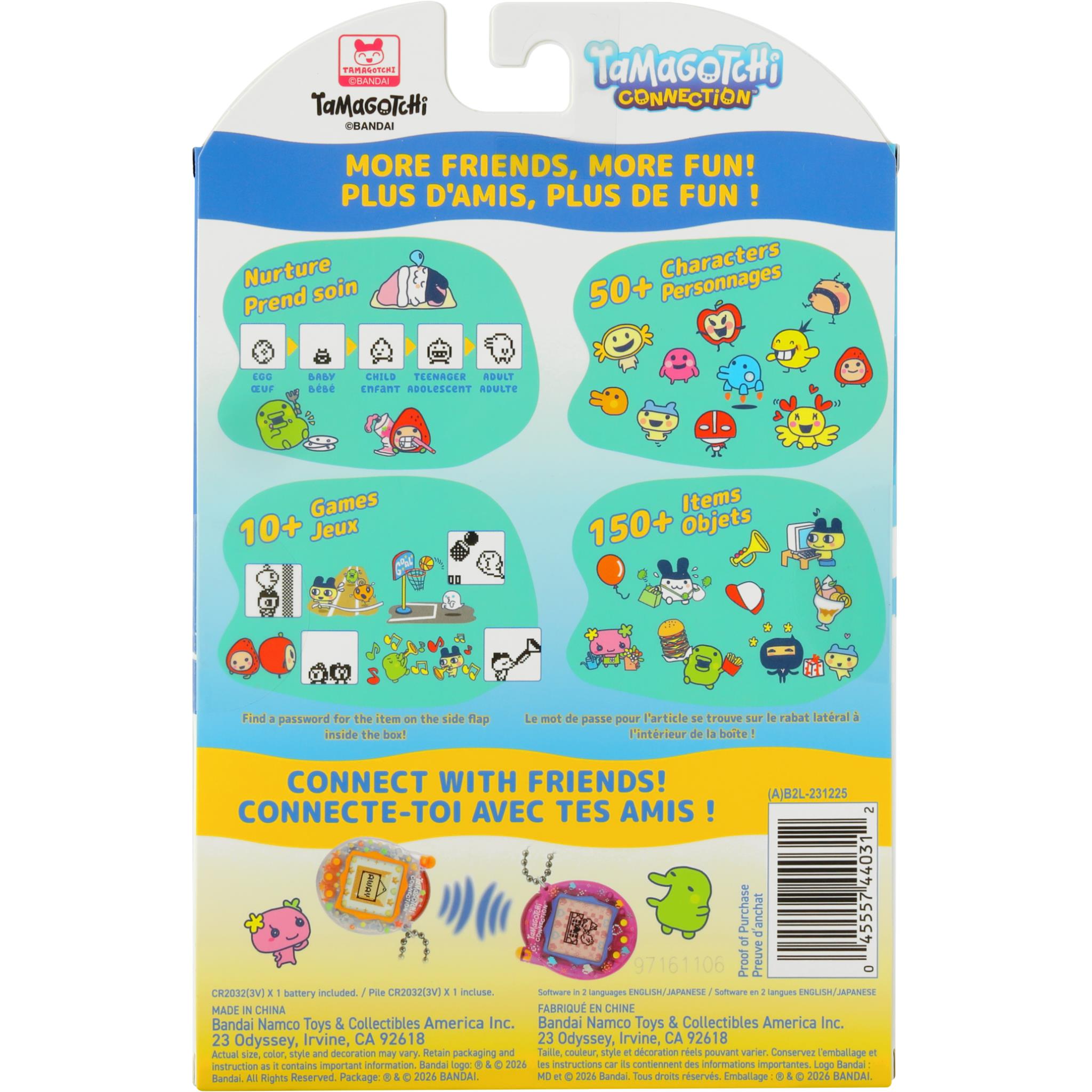 Tamagotchi Connection Tama Pixel digital pet, image 5 - Retro & Handheld Gaming at Tech Supply Shed NZ