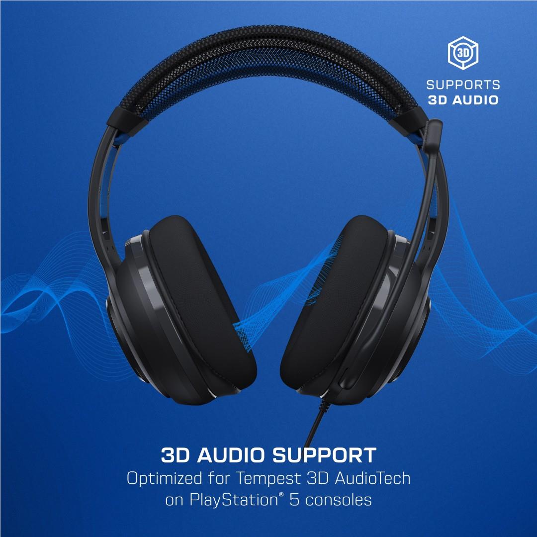Turtle Beach Atlas 200 wired gaming headset for PlayStation in black, image 11 - Gaming Headsets at Tech Supply Shed NZ