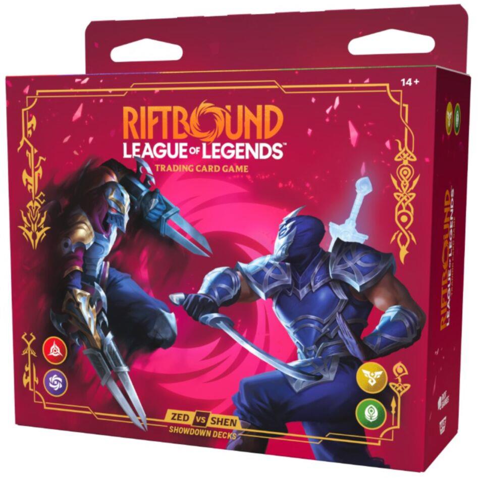 Riftbound League of Legends Showdown Decks Zed vs Shen - Trading Card Games at Tech Supply Shed NZ