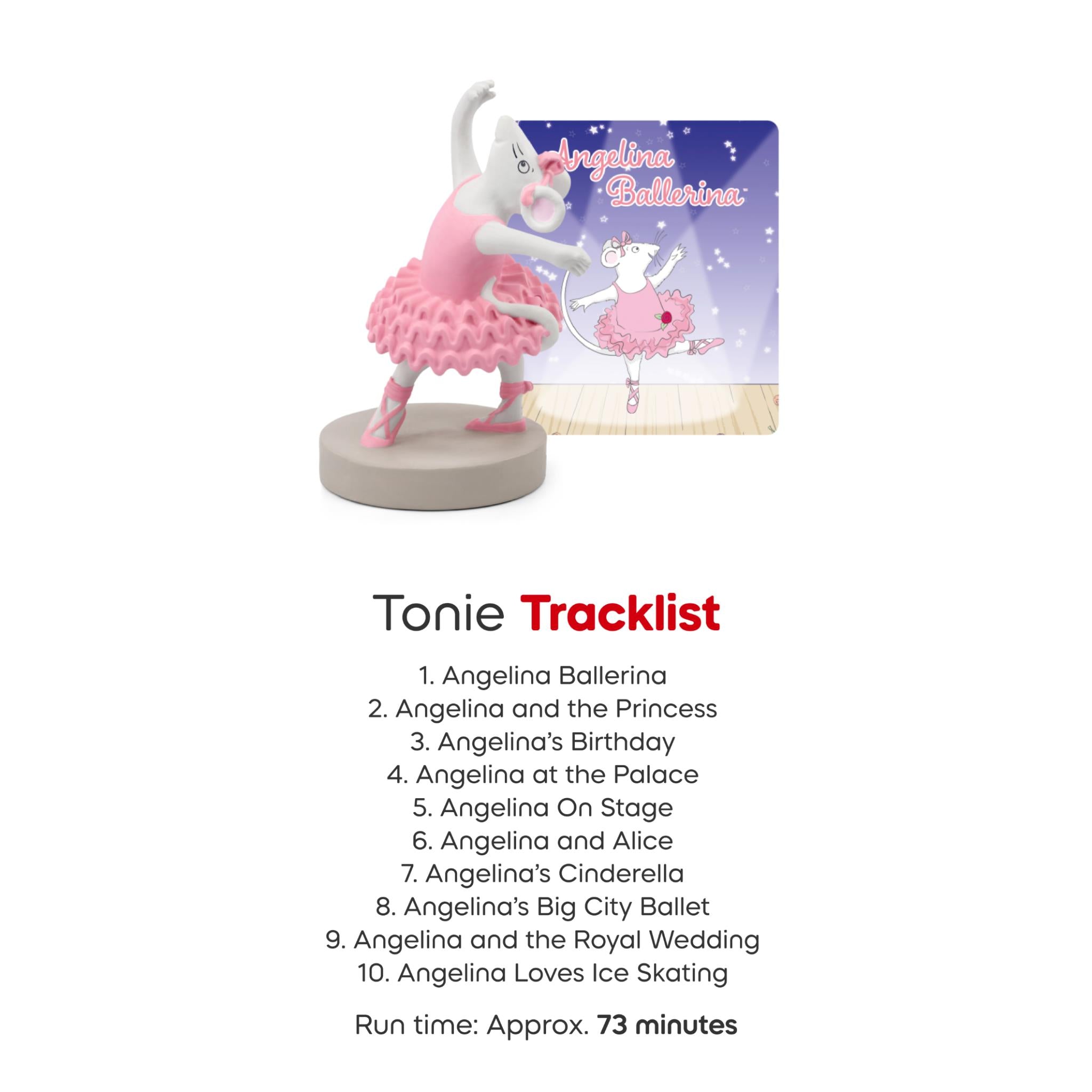 tonies Angelina Ballerina audio character Tonie figurine, image 5 - Tonies at Tech Supply Shed NZ