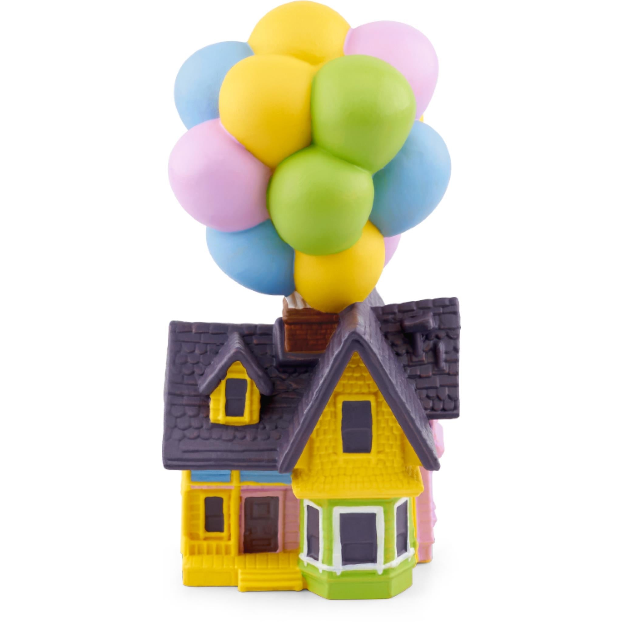 Colorful Up-themed Tonie figure with balloon cluster and miniature house base