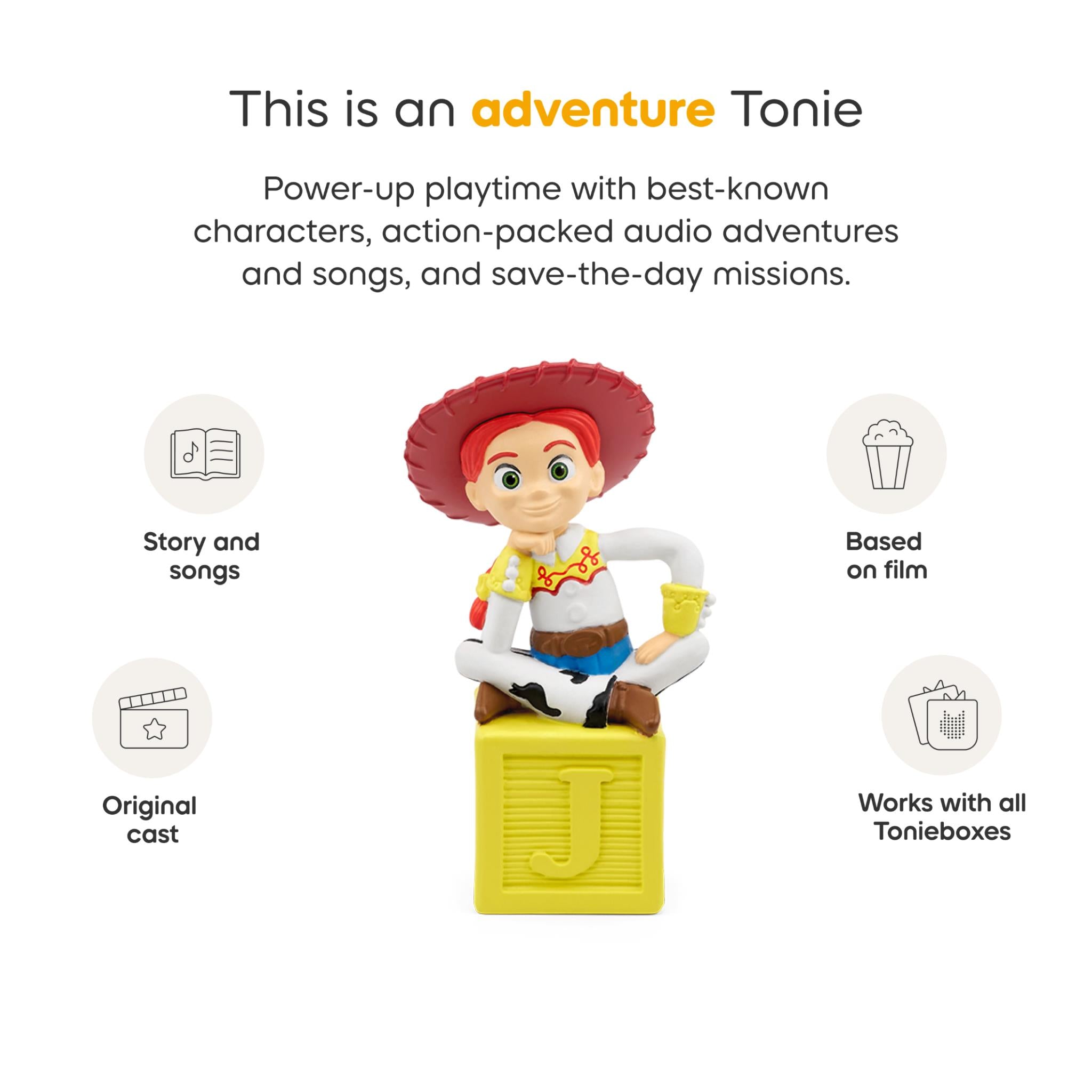 tonies Disney Toy Story Jessie audio character Tonie figurine, image 4 - Tonies at Tech Supply Shed NZ