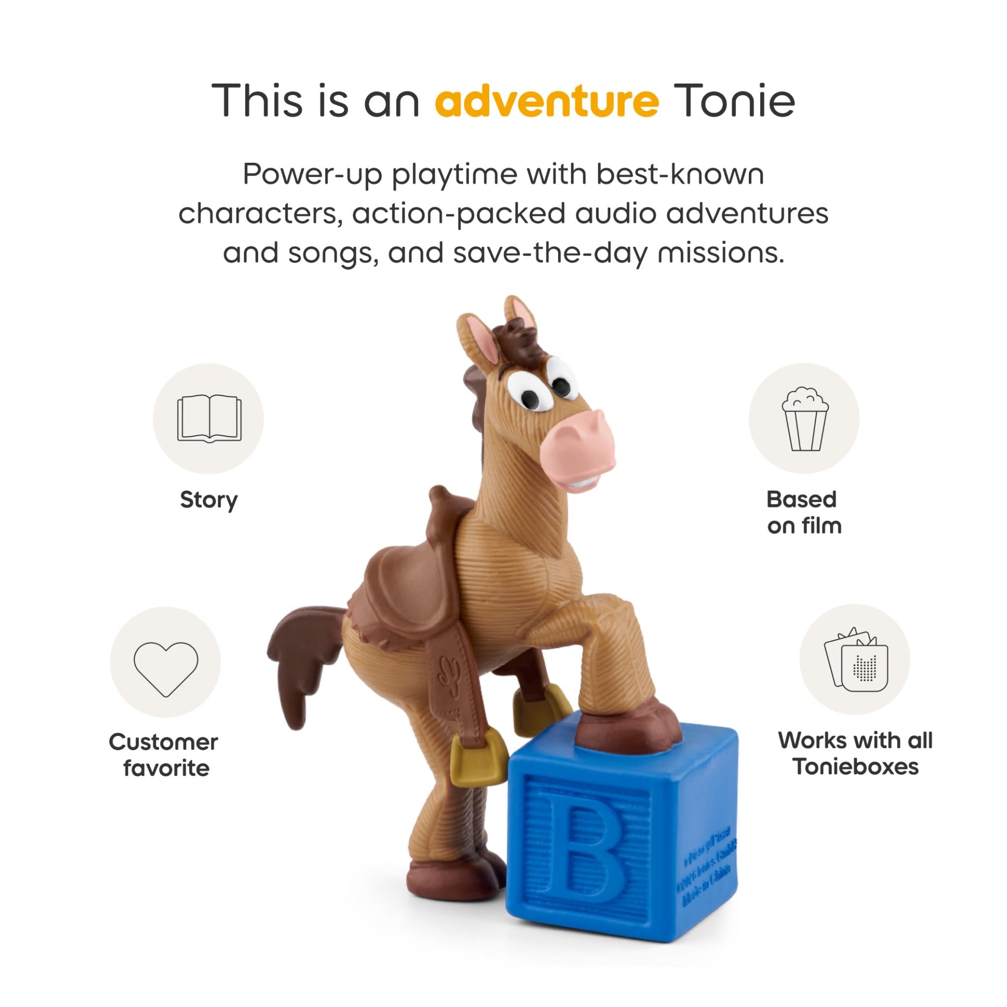 tonies Disney Toy Story 5 Bullseye audio character Tonie figurine, image 4 - Tonies at Tech Supply Shed NZ
