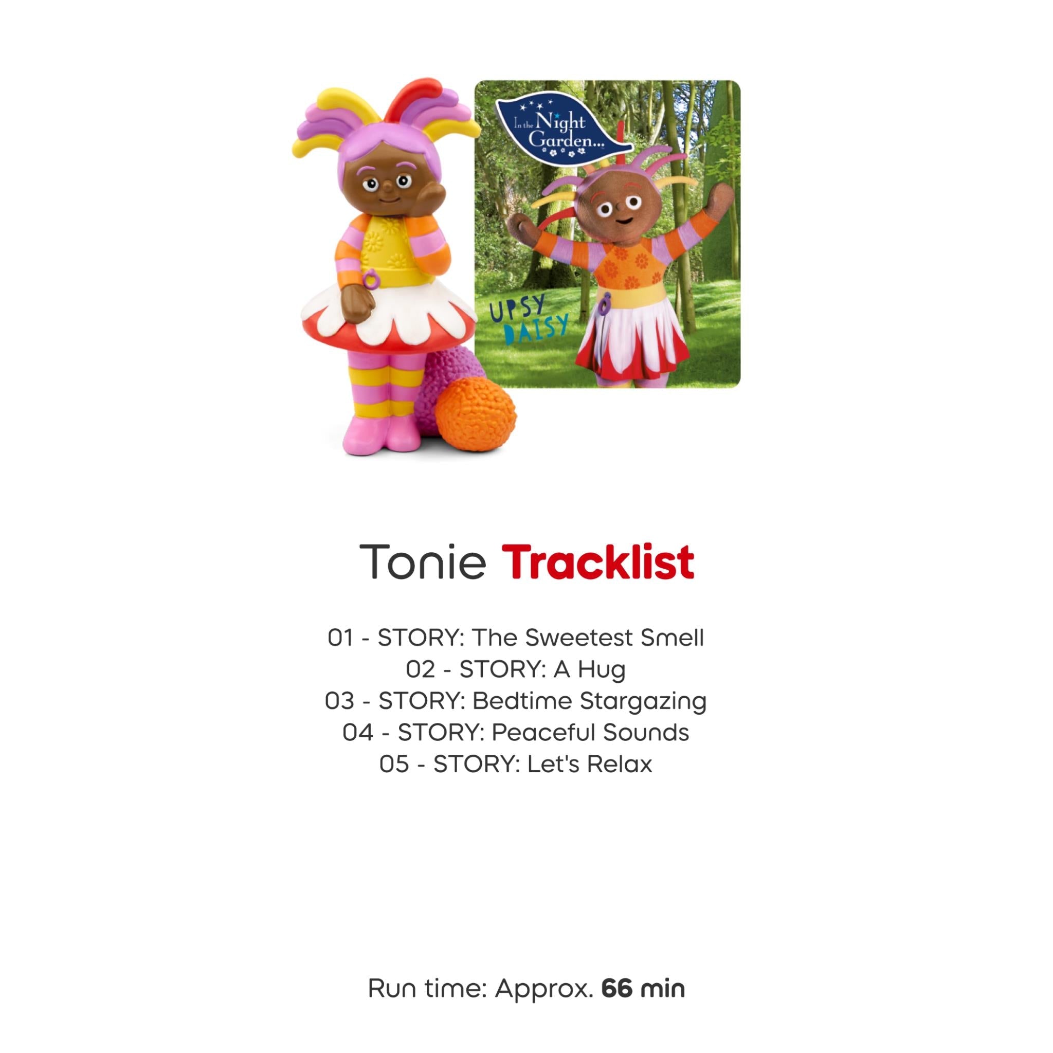 tonies In The Night Garden Upsy Daisy audio character Tonie figurine, image 5 - Tonies at Tech Supply Shed NZ
