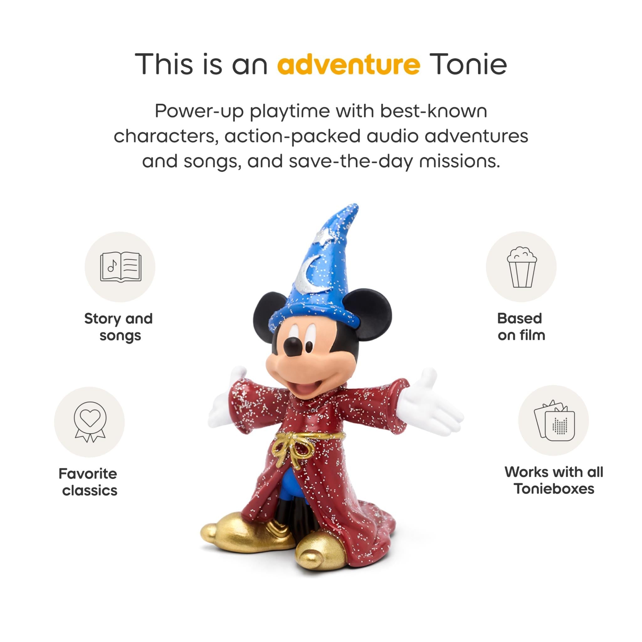 tonies Disney Fantasia audio character Tonie figurine, image 5 - Tonies at Tech Supply Shed NZ