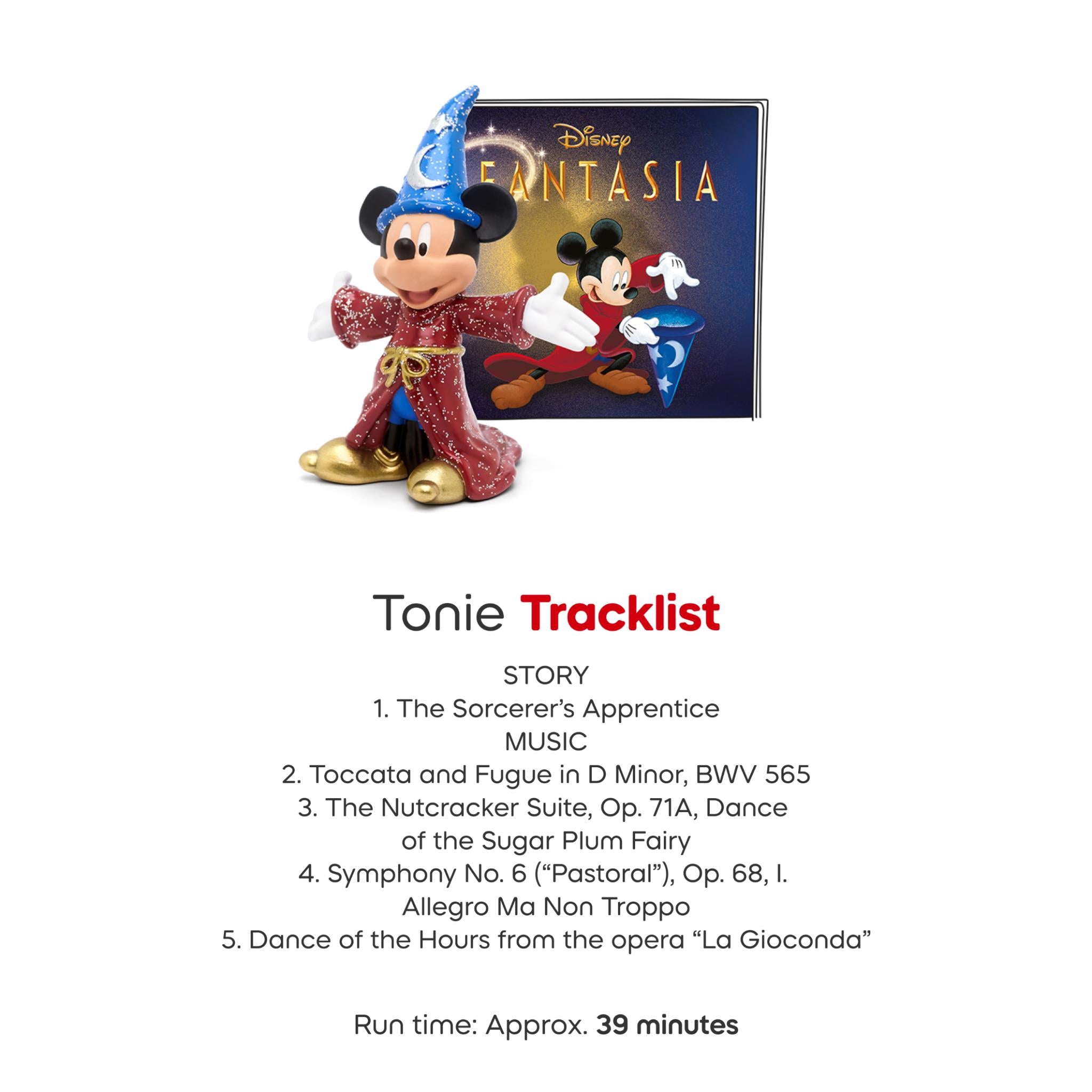 tonies Disney Fantasia audio character Tonie figurine, image 6 - Tonies at Tech Supply Shed NZ