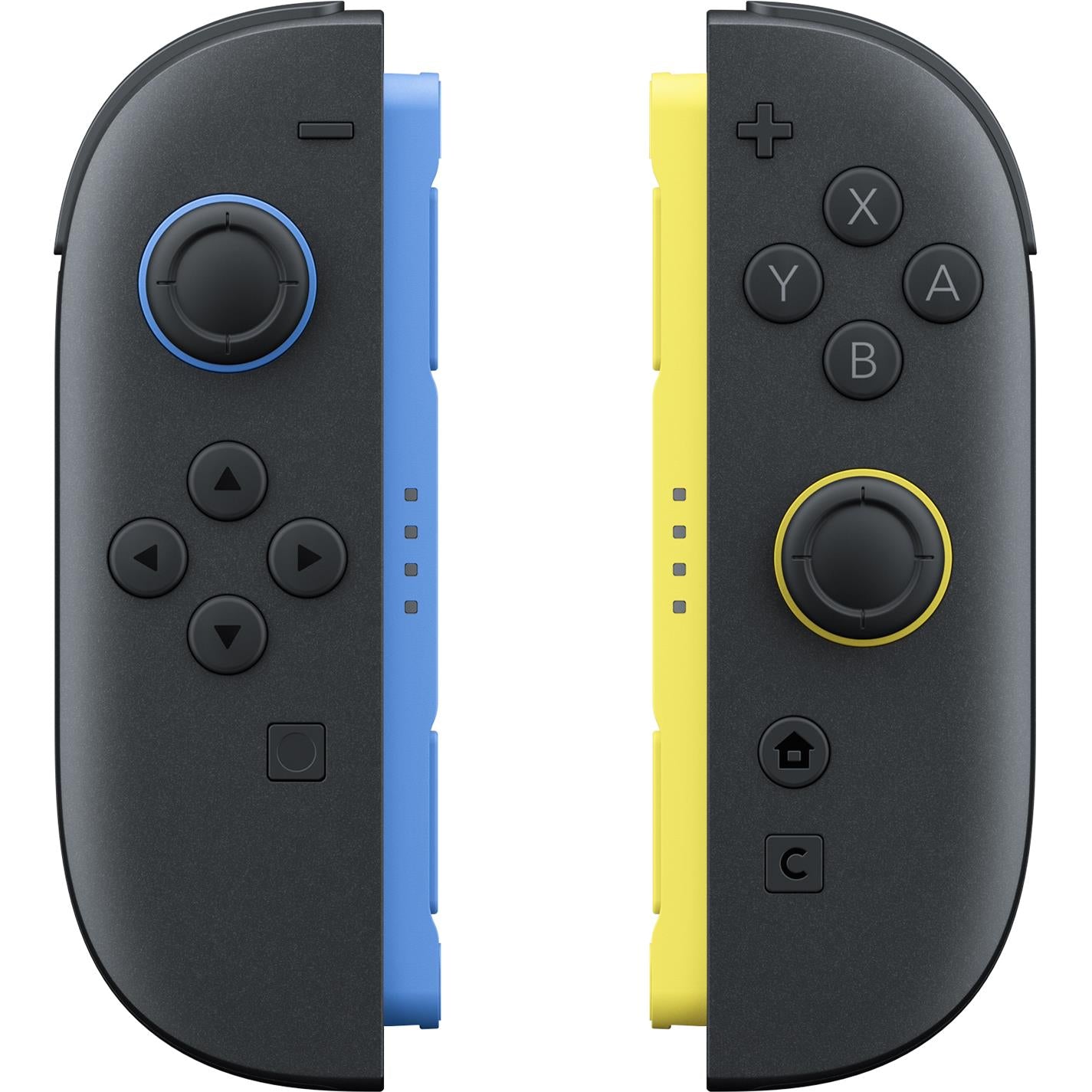 Nintendo Switch 2 Joy-Con 2 controller pair in blue and yellow, image 3 - Electronic Gaming Accessories at Tech Supply Shed NZ