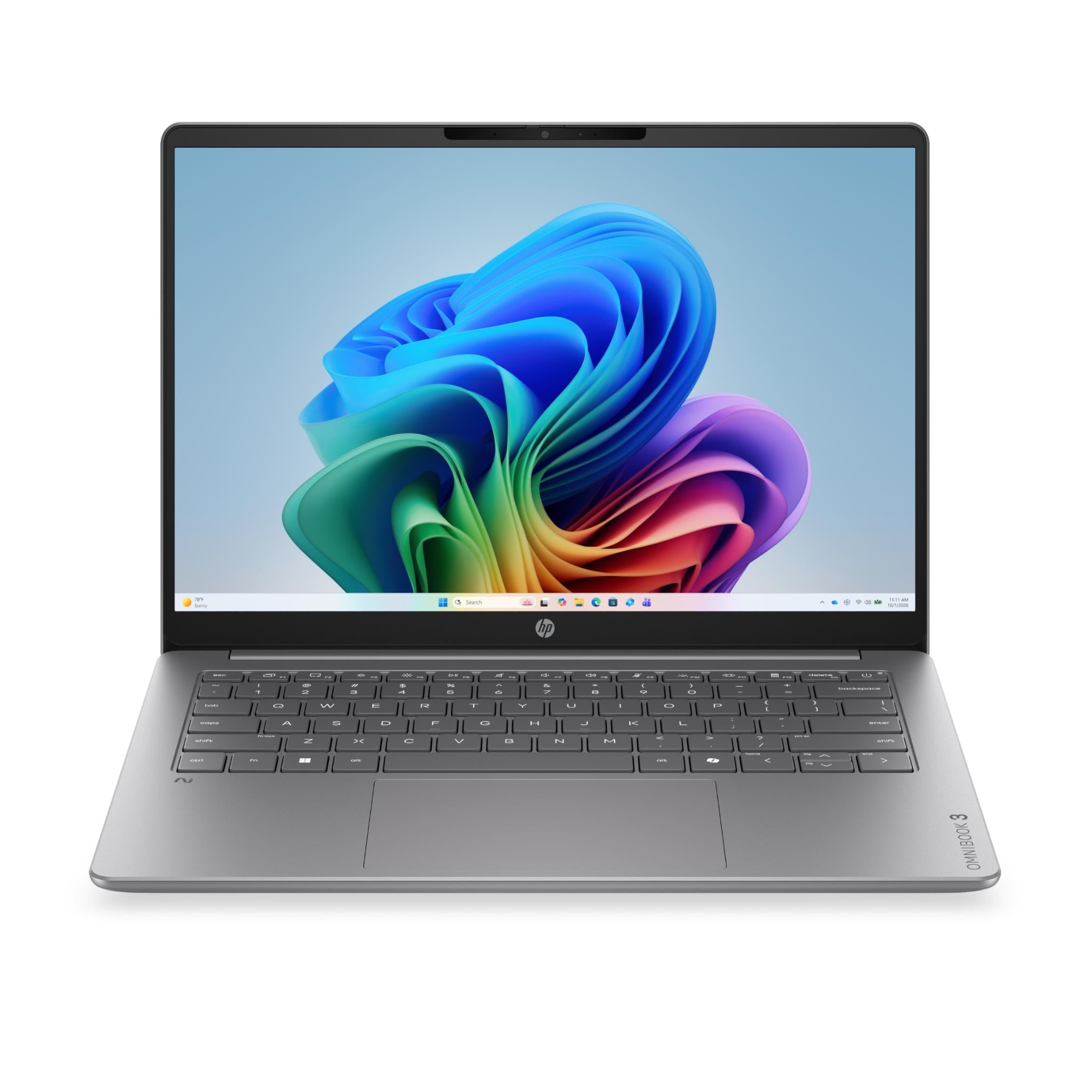 HP OmniBook 3 14 inch Snapdragon X AI PC laptop - Business & Home Laptops at Tech Supply Shed NZ