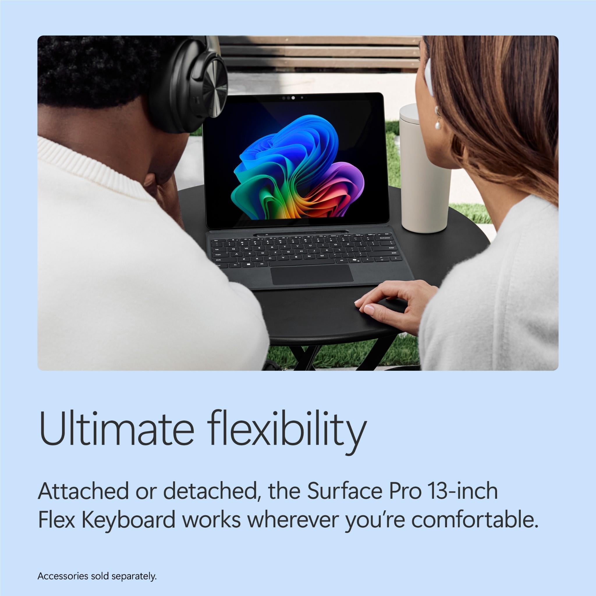 Microsoft Surface Pro OLED 13-inch 12th Edition tablet in Black, image 9 - Business & Home Laptops at Tech Supply Shed NZ