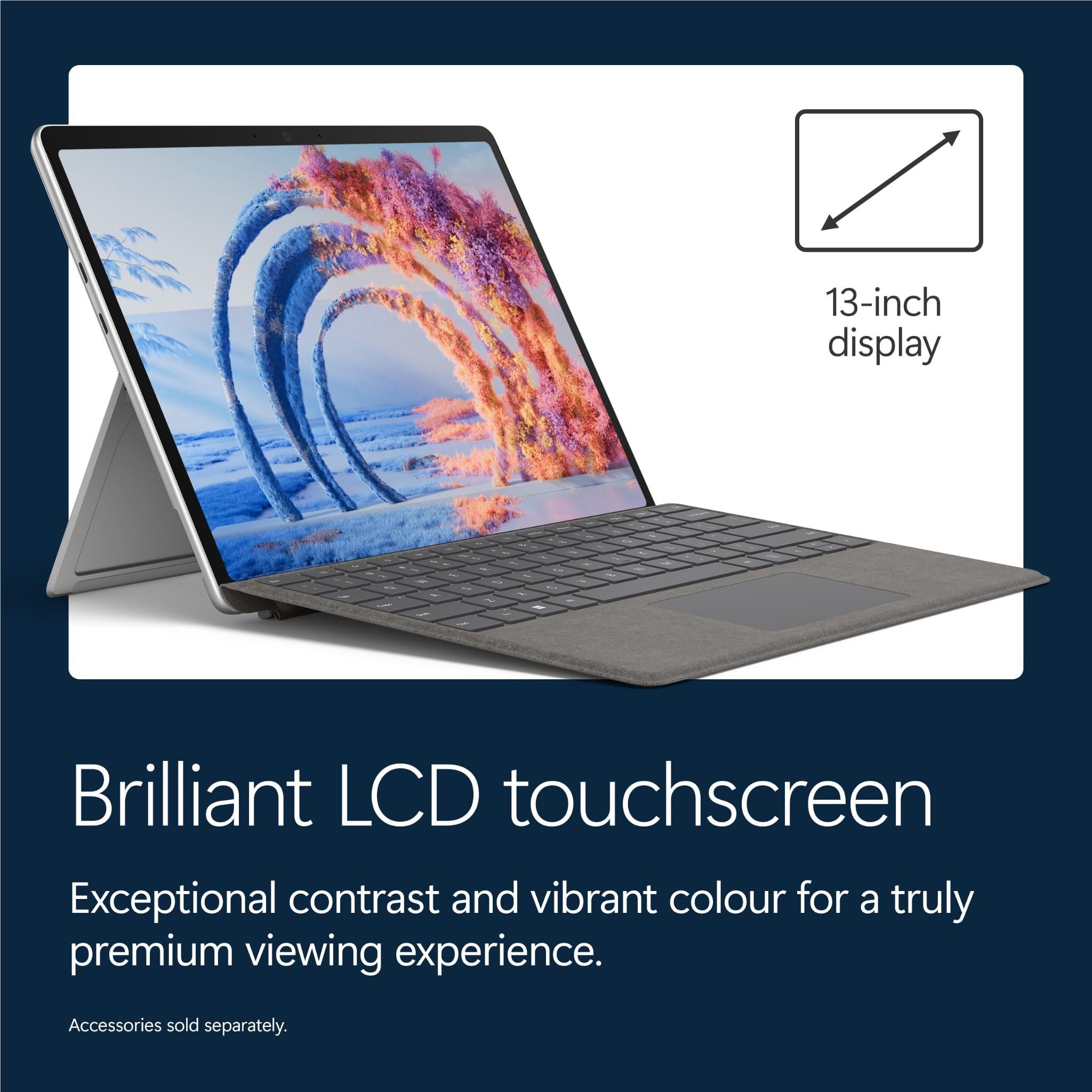 Microsoft Surface Pro 13-inch 12th Edition tablet in Platinum, image 2 - Business & Home Laptops at Tech Supply Shed NZ