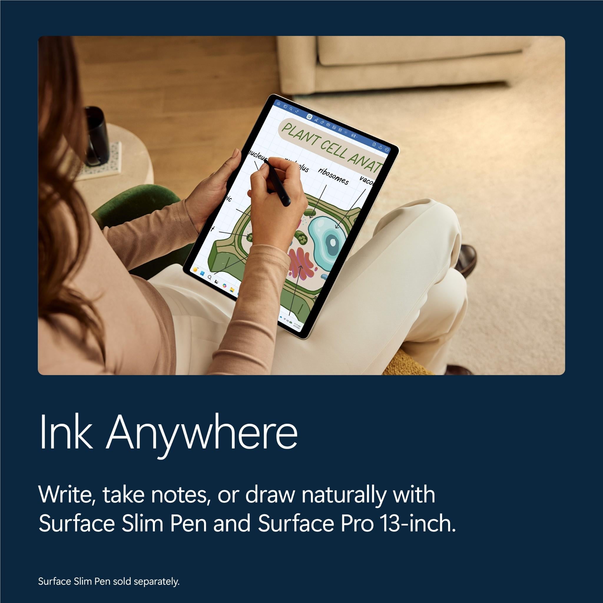 Microsoft Surface Pro 13-inch 12th Edition tablet in Platinum, image 8 - Business & Home Laptops at Tech Supply Shed NZ