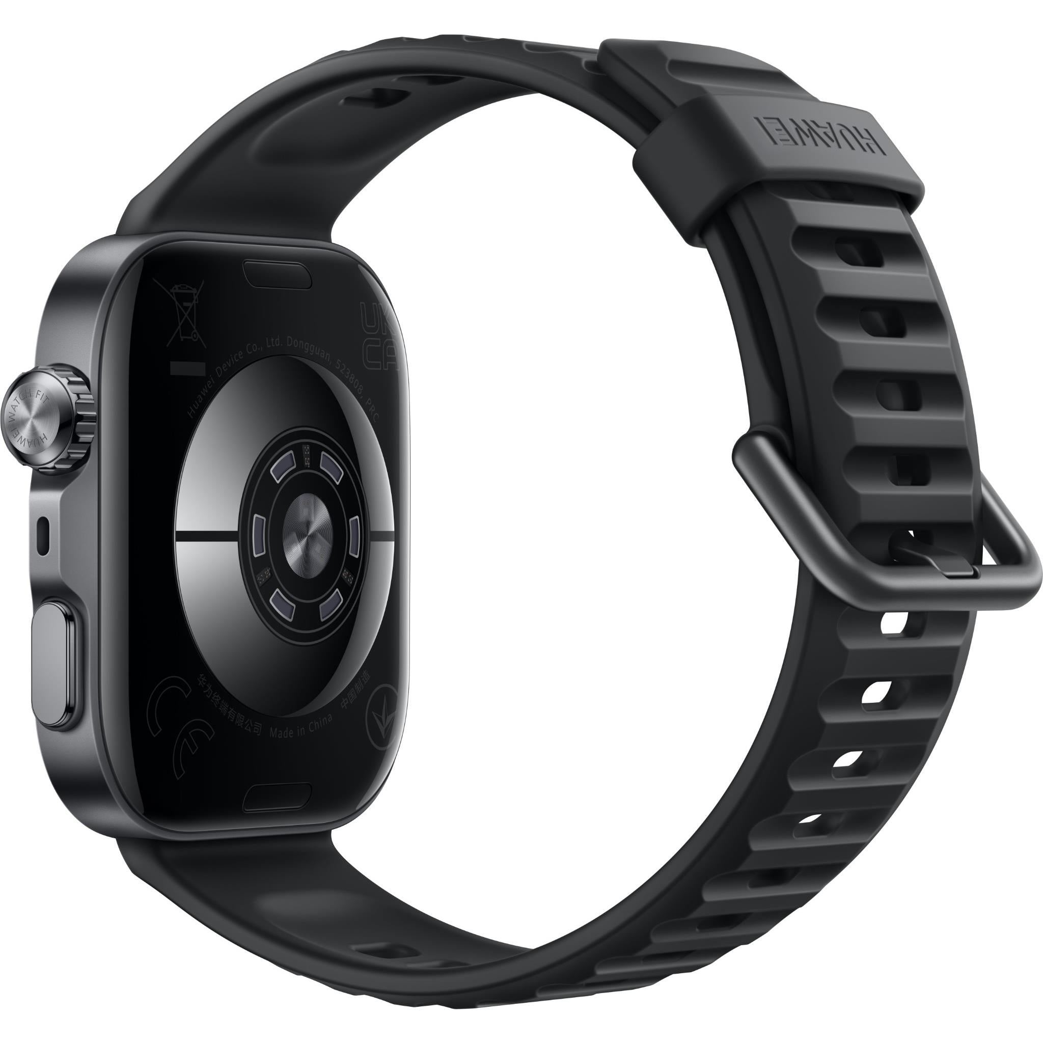 Huawei Watch Fit 5 Pro smartwatch with black fluoroelastomer strap, image 3 - Smart Watches at Tech Supply Shed NZ