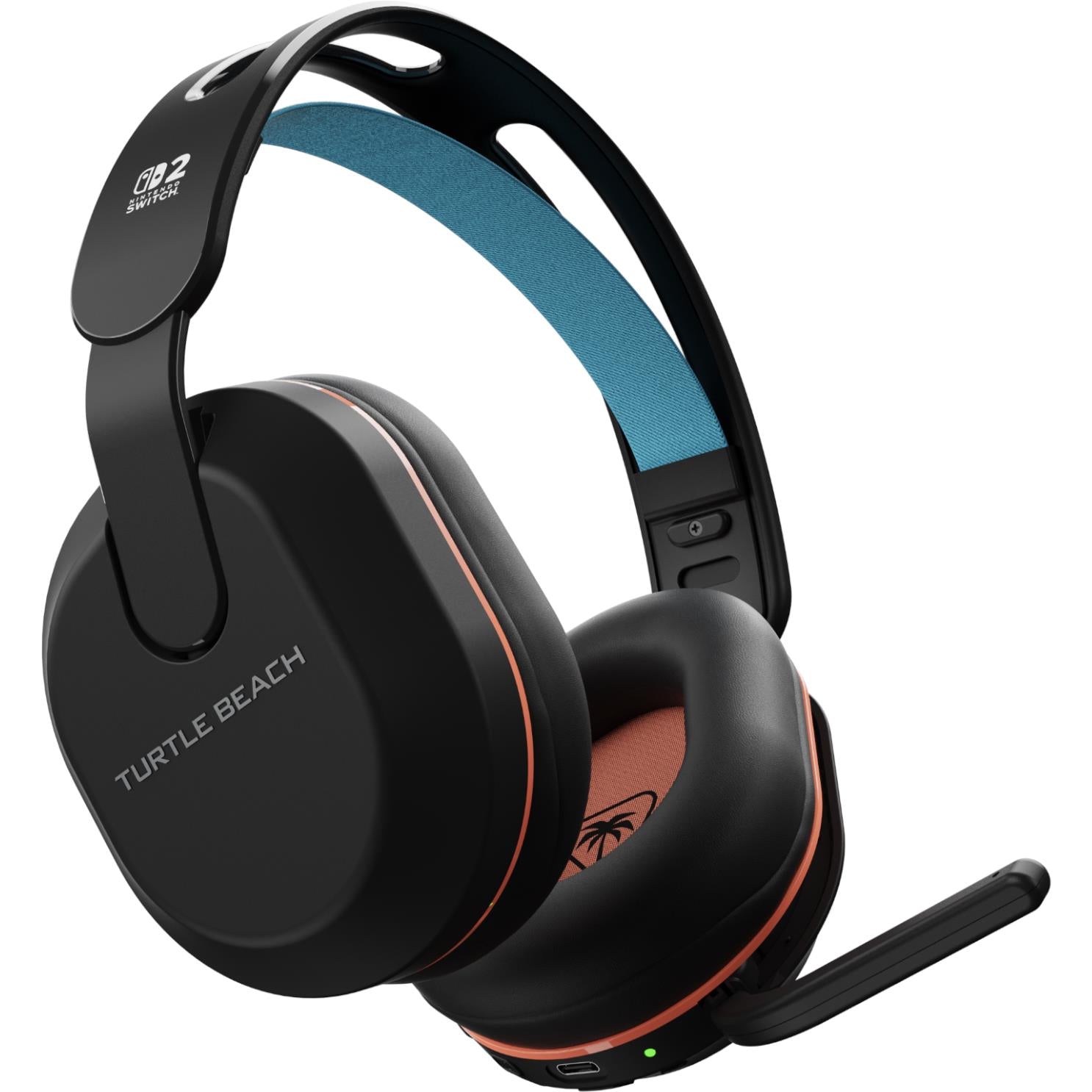 Turtle Beach Stealth 500 wireless gaming headset for Nintendo Switch 2 in charcoal black, image 4 - Gaming Headsets at Tech Supply Shed NZ