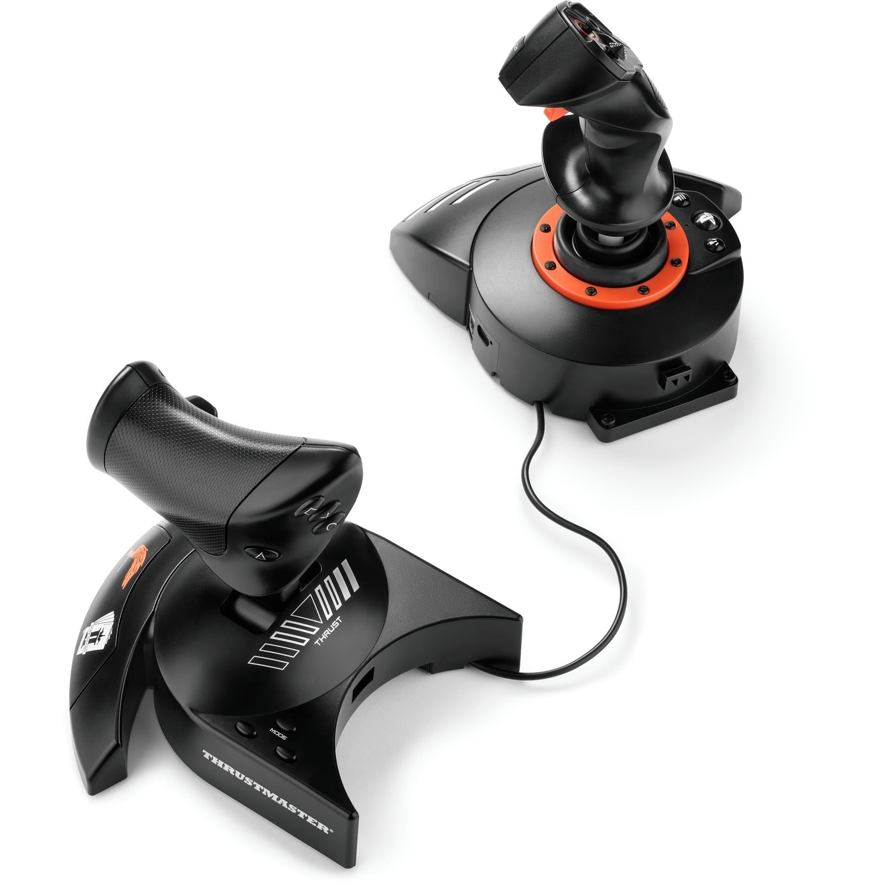 Thrustmaster T.Flight HOTAS Neo Ace Combat 8 Wings of Theve Edition joystick and throttle in black, image 5 - Electronic Gaming Accessories at Tech Supply Shed NZ