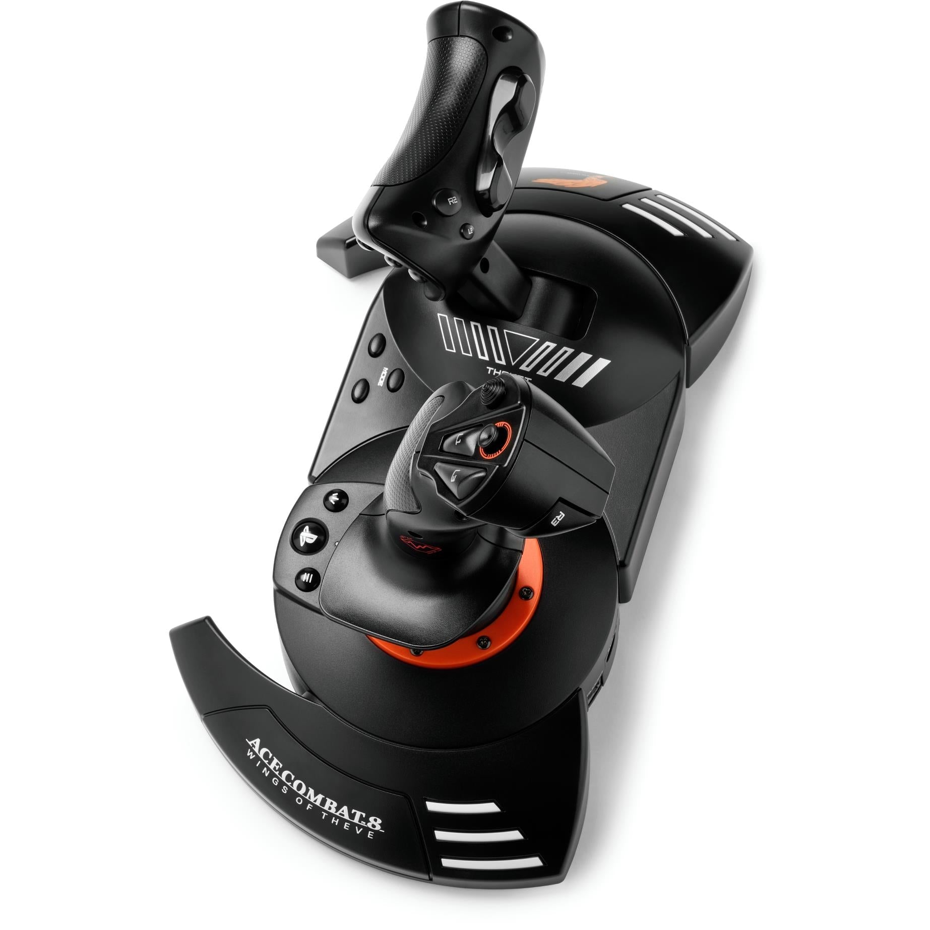 Thrustmaster T.Flight HOTAS Neo Ace Combat 8 Wings of Theve Edition joystick and throttle in black, image 6 - Electronic Gaming Accessories at Tech Supply Shed NZ
