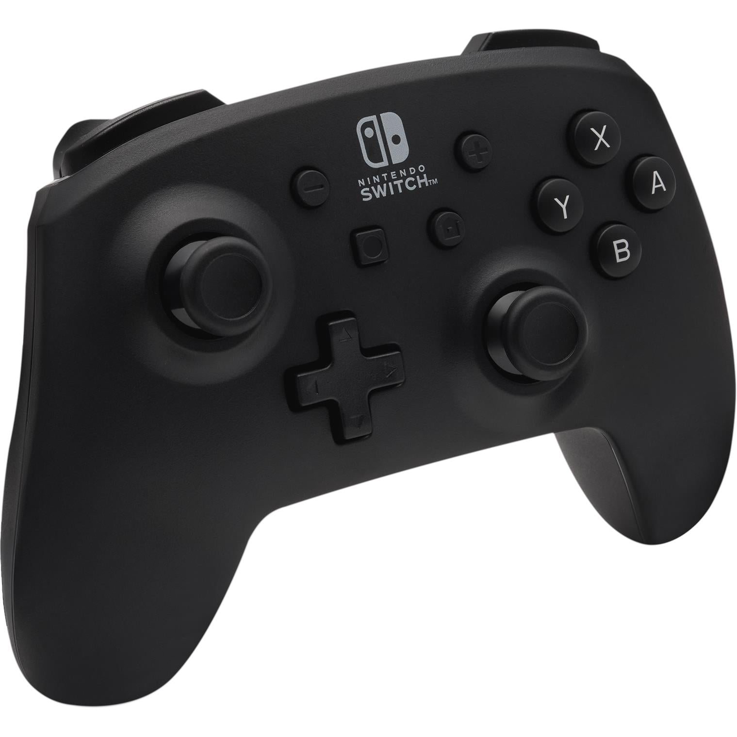 PowerA Wireless Controller for Nintendo Switch in jet black, image 2 - Electronic Gaming Accessories at Tech Supply Shed NZ