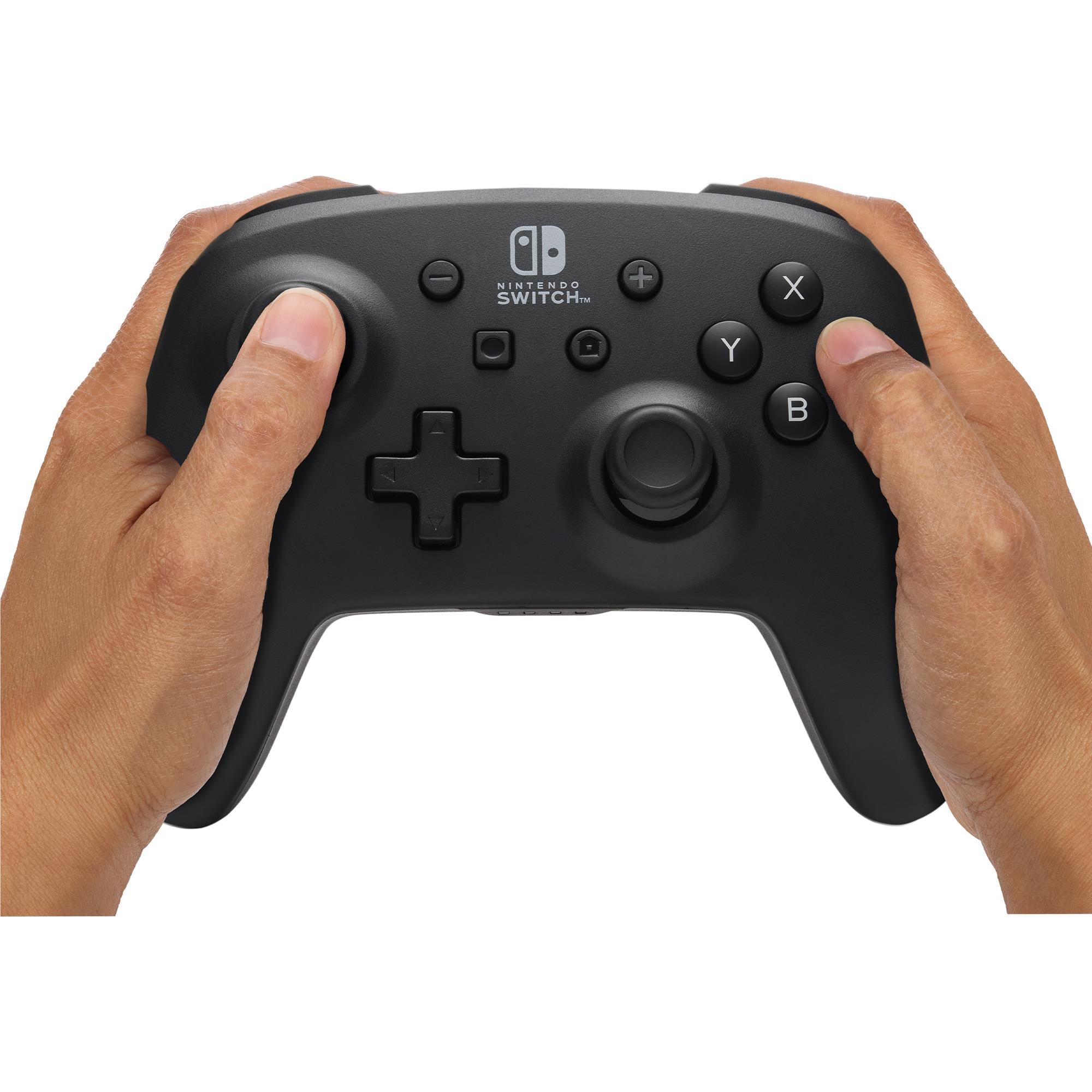PowerA Wireless Controller for Nintendo Switch in jet black, image 7 - Electronic Gaming Accessories at Tech Supply Shed NZ