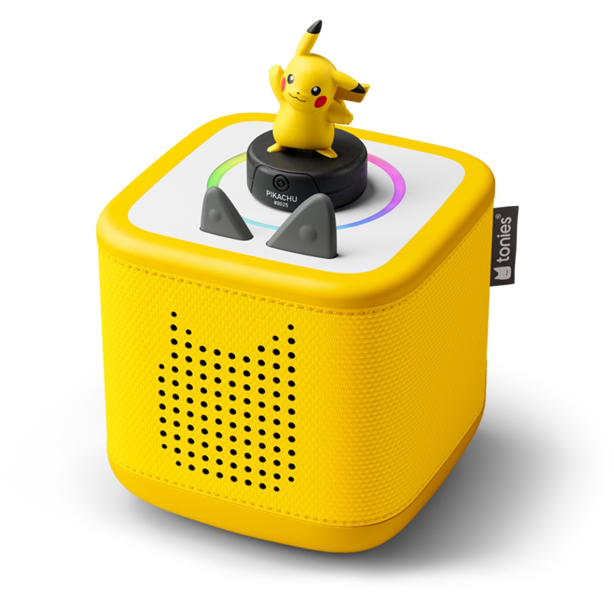 tonies Toniebox 2 Pokemon Starter Set in Lightning Yellow - Tonies at Tech Supply Shed NZ