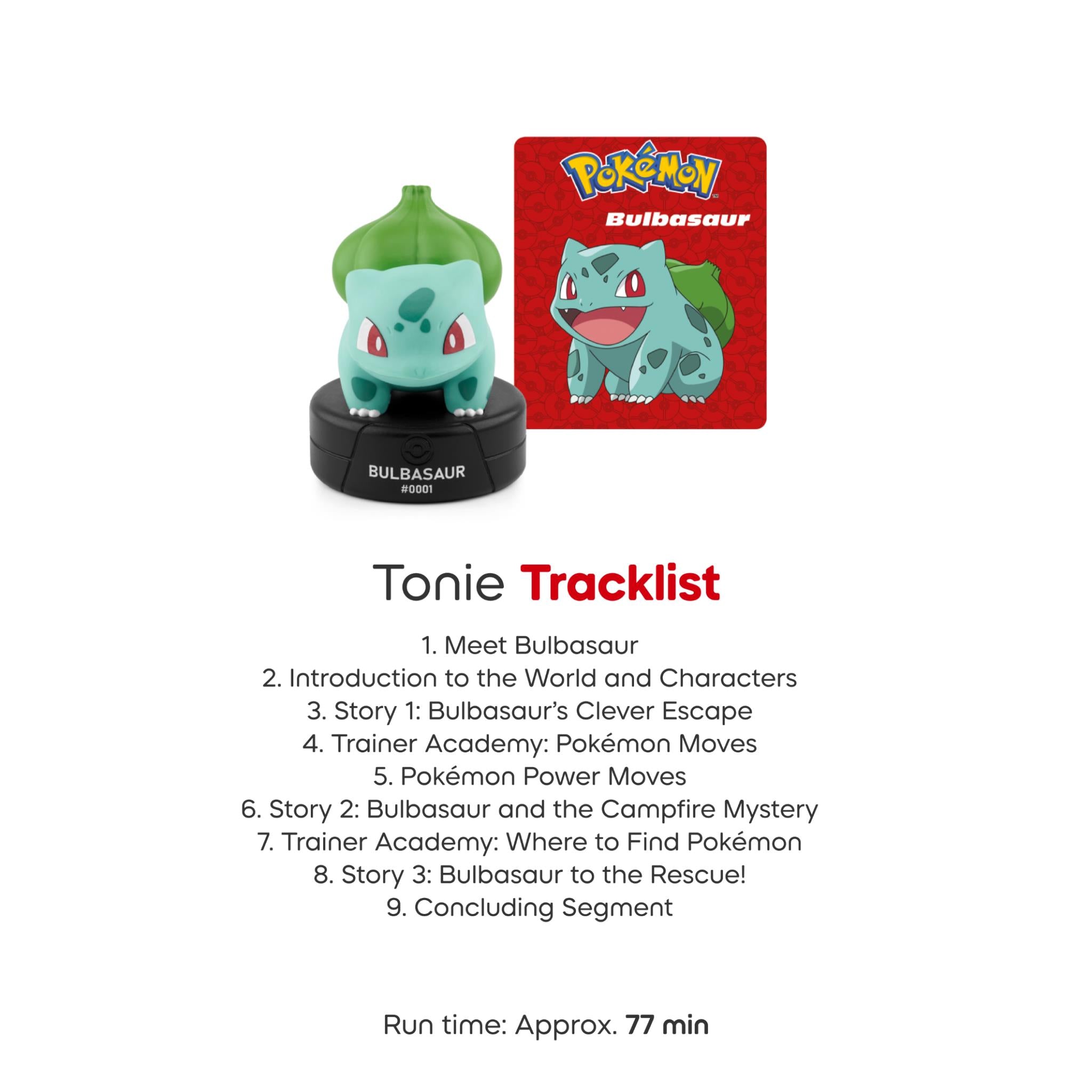 tonies Pokemon Bulbasaur audio character Tonie figurine, image 5 - Tonies at Tech Supply Shed NZ