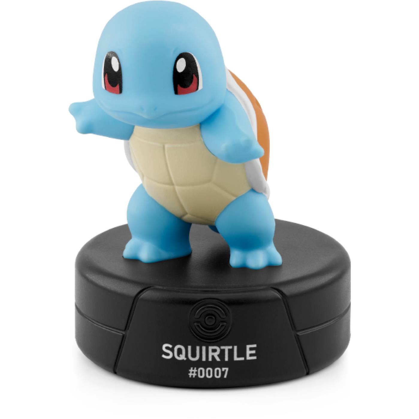 Squirtle blue audio Tonie figurine on black base with #0007 label