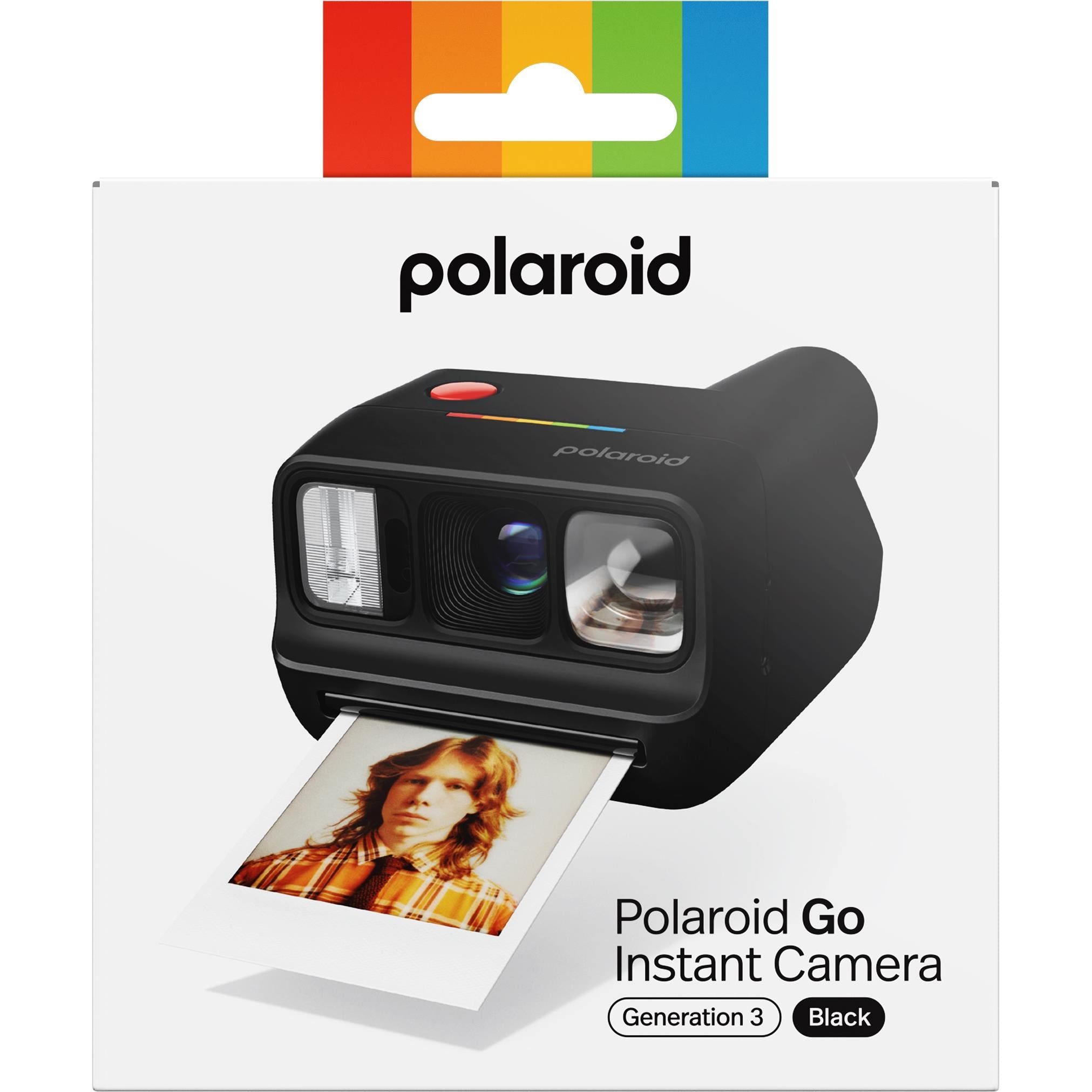 Polaroid Go Generation 3 instant camera in black, image 12 - Instant Cameras & Film at Tech Supply Shed NZ