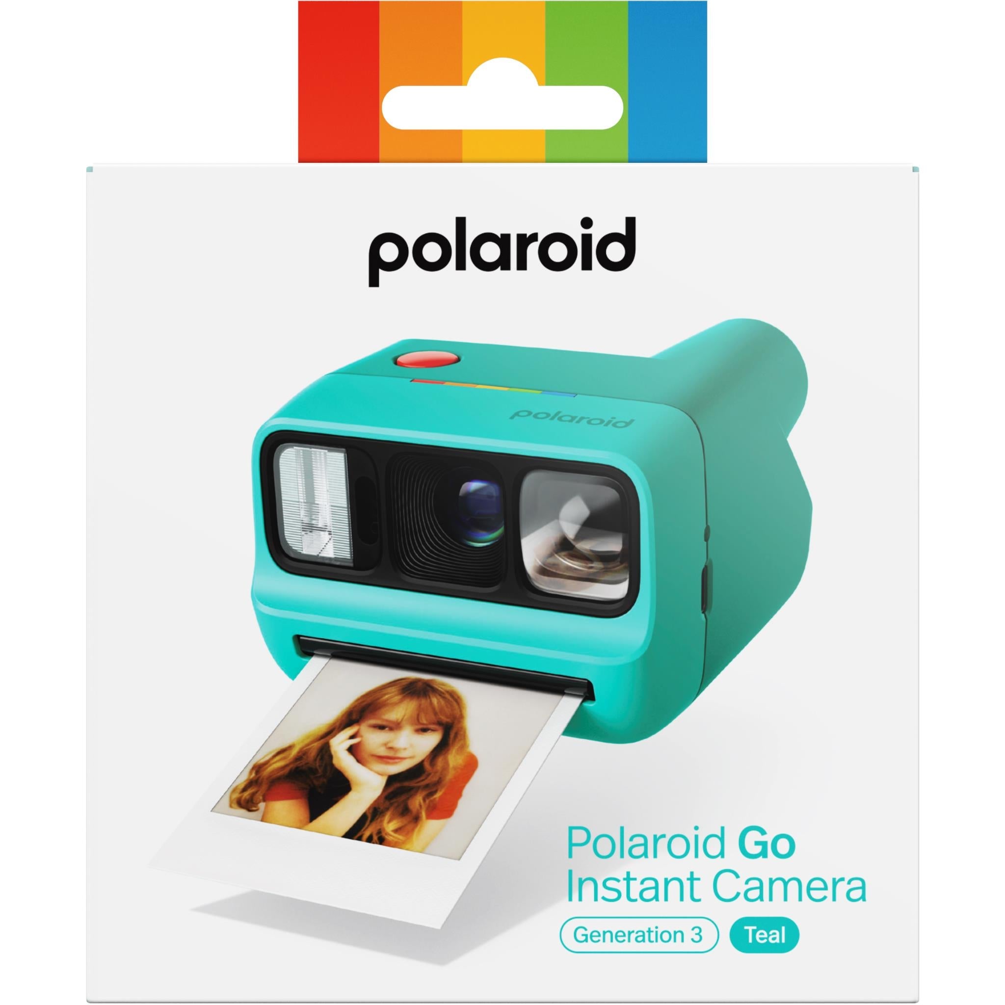 Polaroid Go Generation 3 instant camera in teal, image 12 - Instant Cameras & Film at Tech Supply Shed NZ