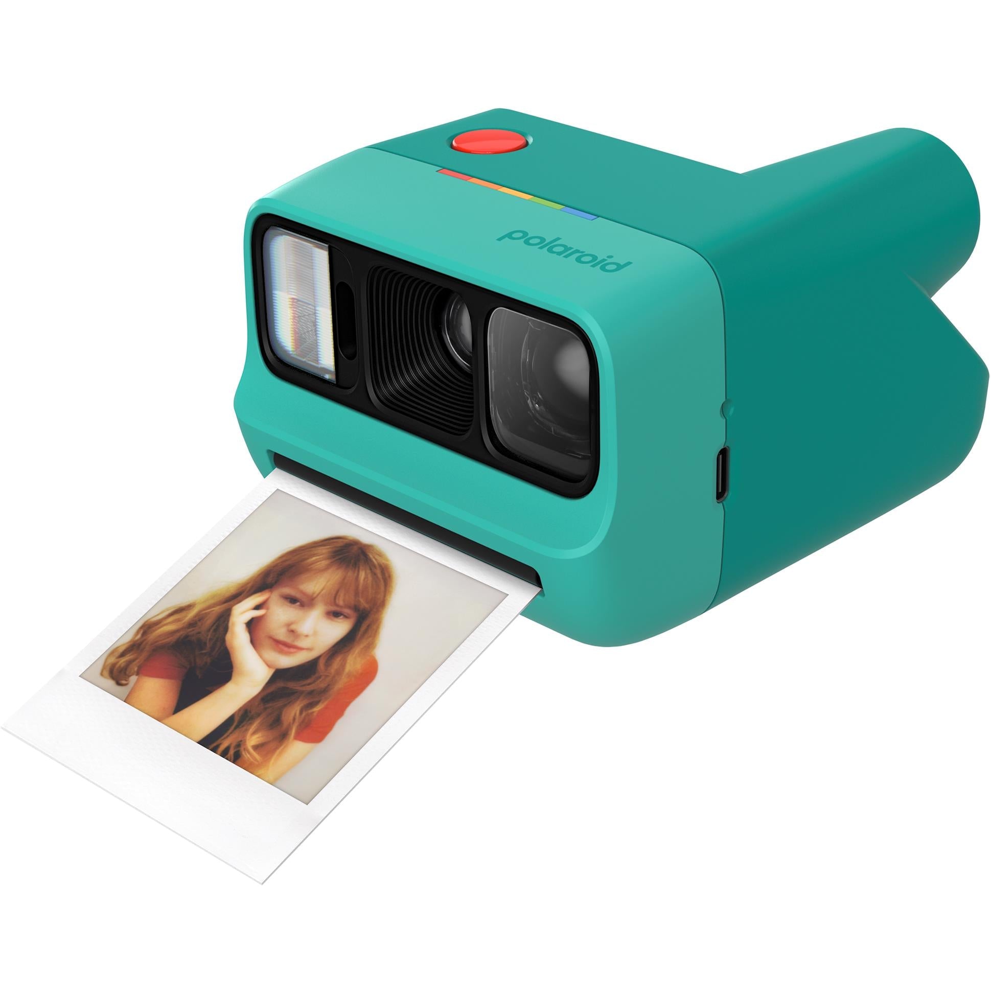 Polaroid Go Generation 3 instant camera in teal, image 5 - Instant Cameras & Film at Tech Supply Shed NZ