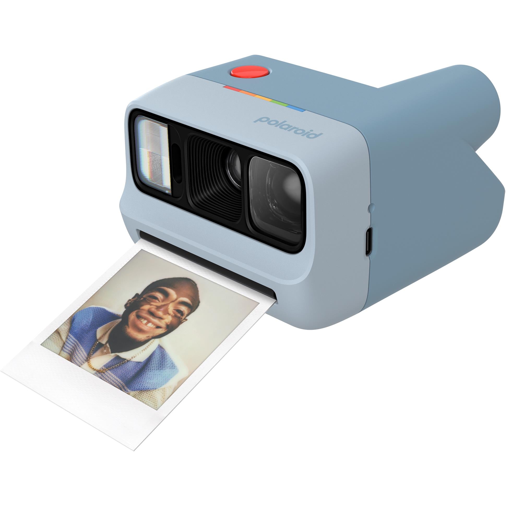 Polaroid Go Generation 3 instant camera in light blue, image 5 - Instant Cameras & Film at Tech Supply Shed NZ
