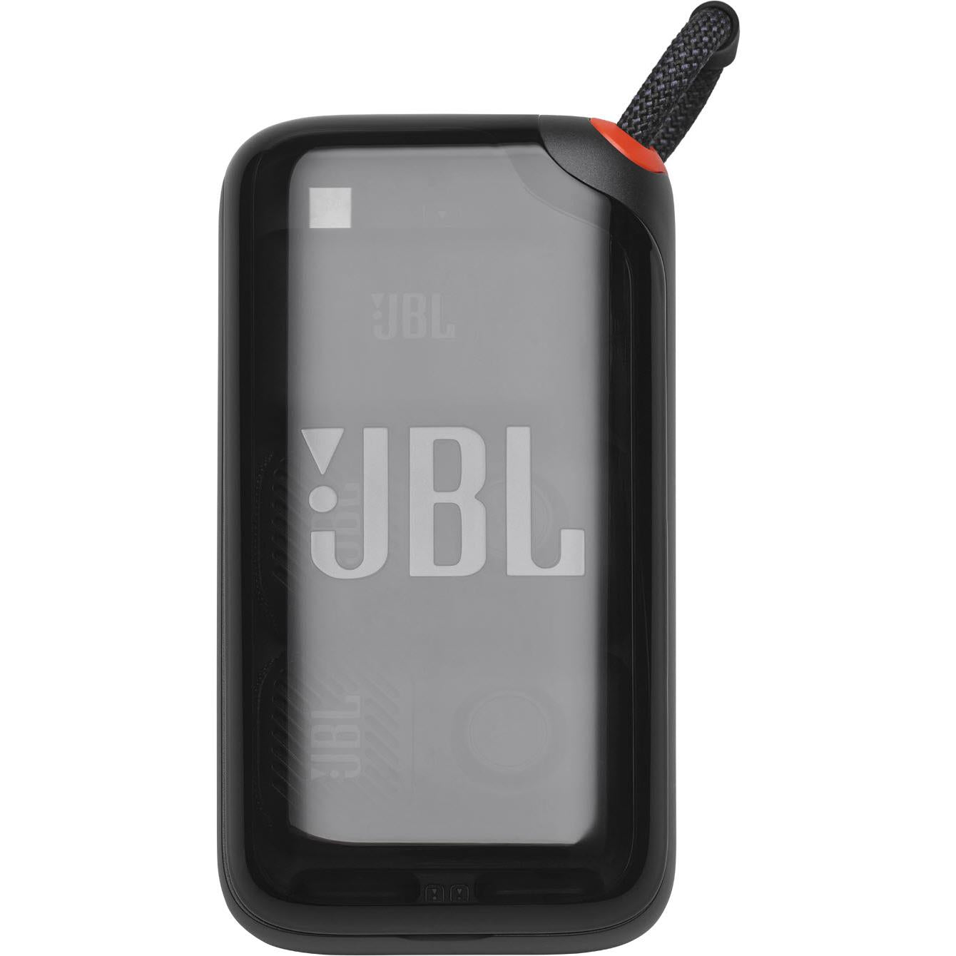 Charging case for JBL mini karaoke microphone with screen window and hanging strap