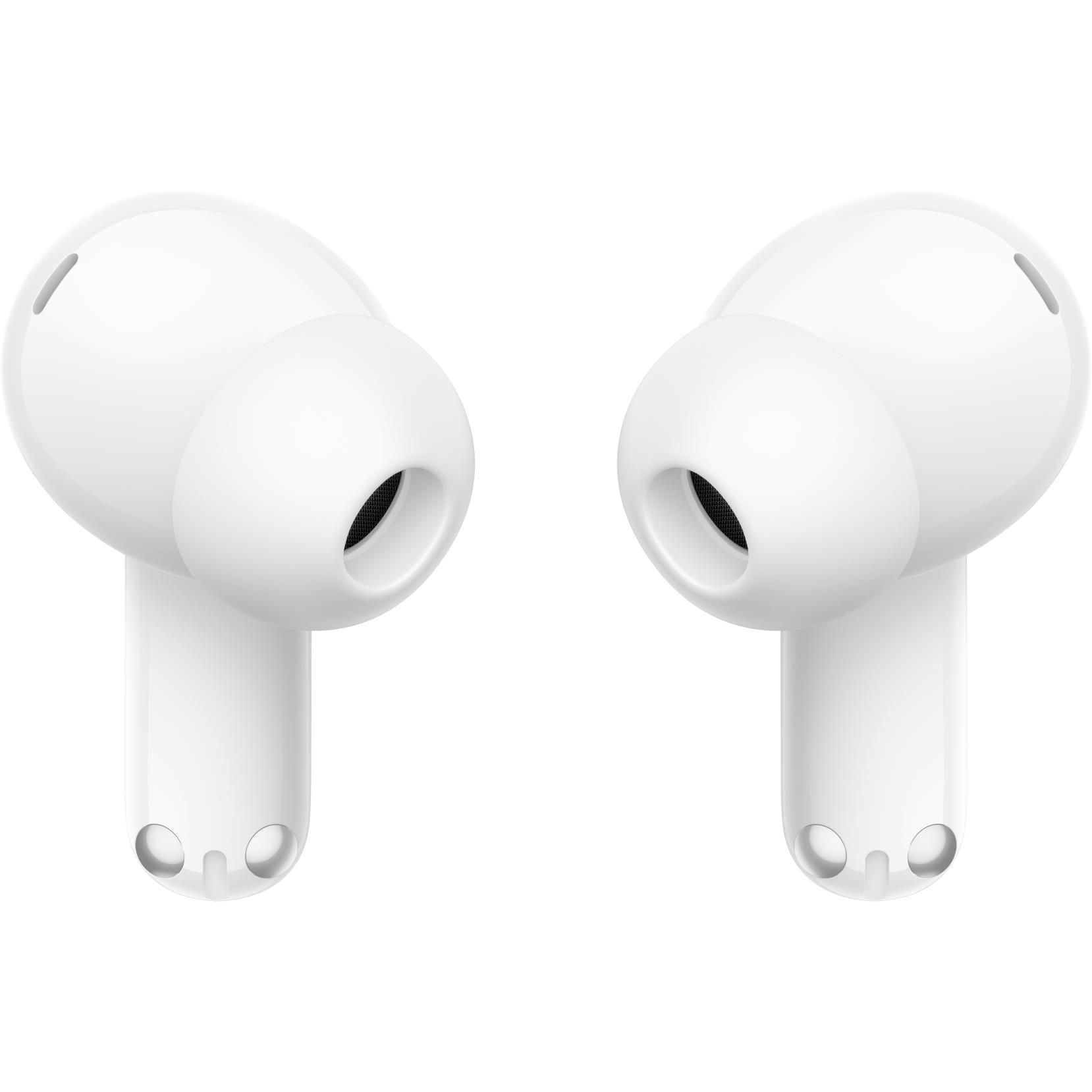 OPPO Enco Air5 true wireless noise cancelling earbuds in glossy white with charging case, image 2 - In-Ear Headphones & Earbuds at Tech Supply Shed NZ