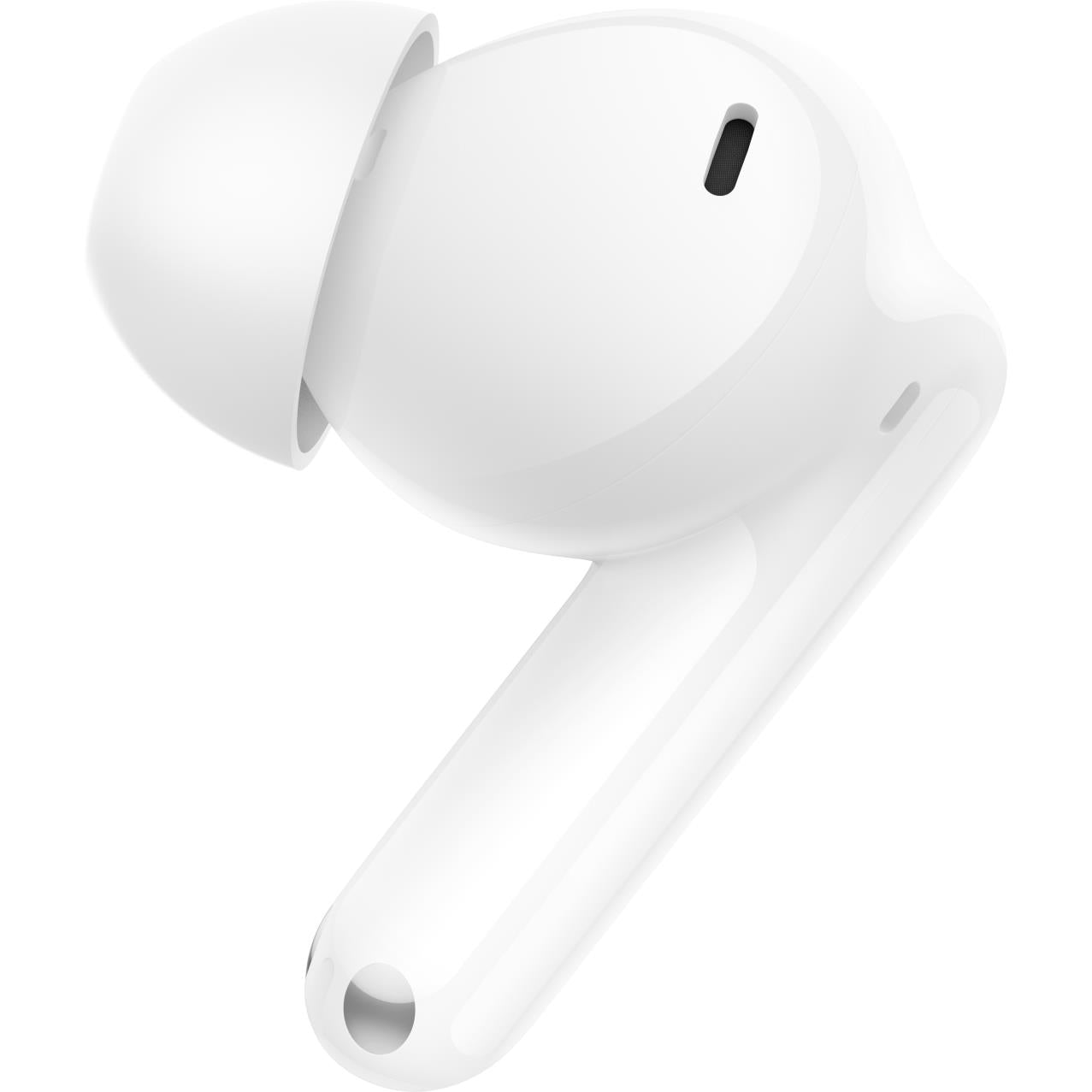 OPPO Enco Air5 true wireless noise cancelling earbuds in glossy white with charging case, image 3 - In-Ear Headphones & Earbuds at Tech Supply Shed NZ