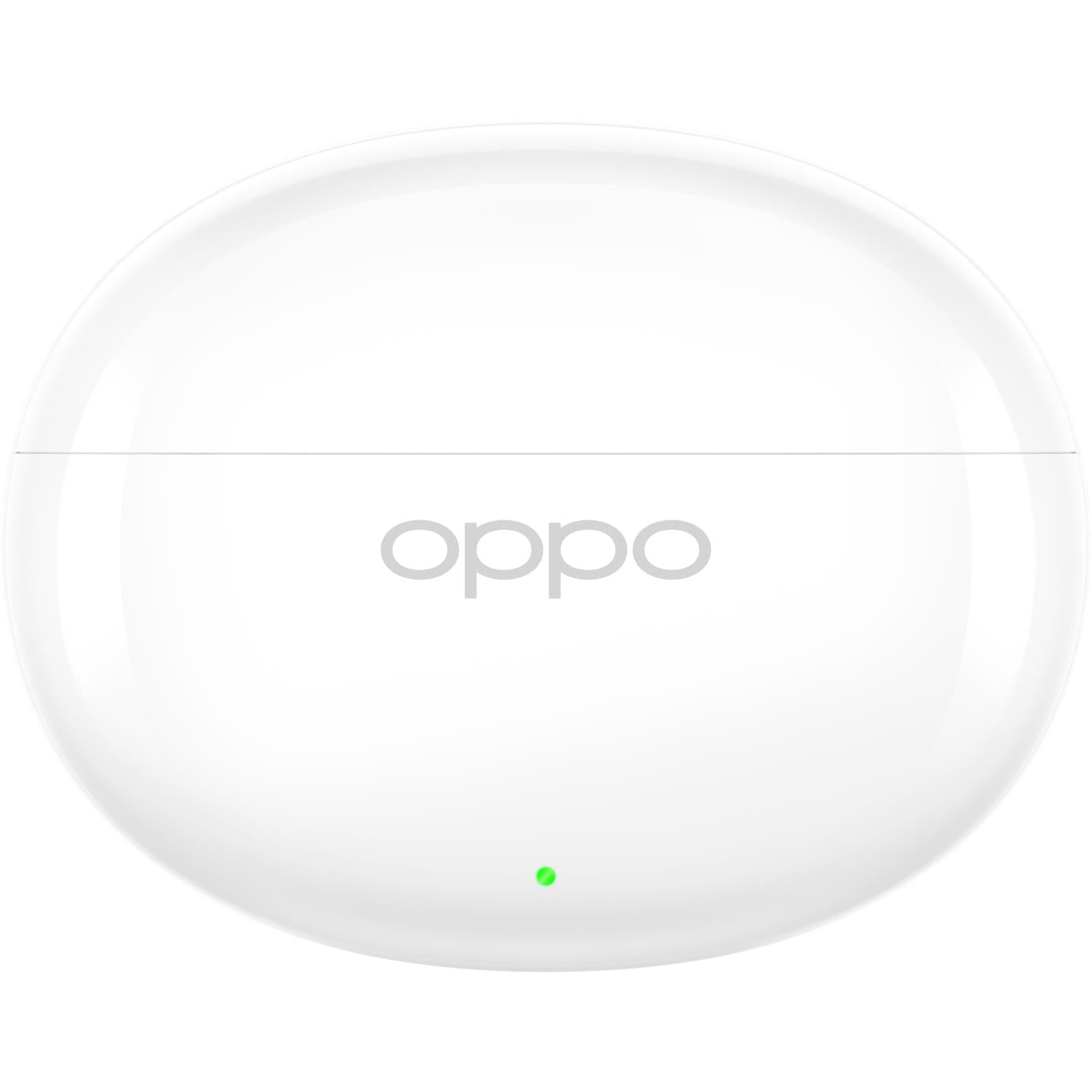 OPPO Enco Air5 true wireless noise cancelling earbuds in glossy white with charging case, image 5 - In-Ear Headphones & Earbuds at Tech Supply Shed NZ