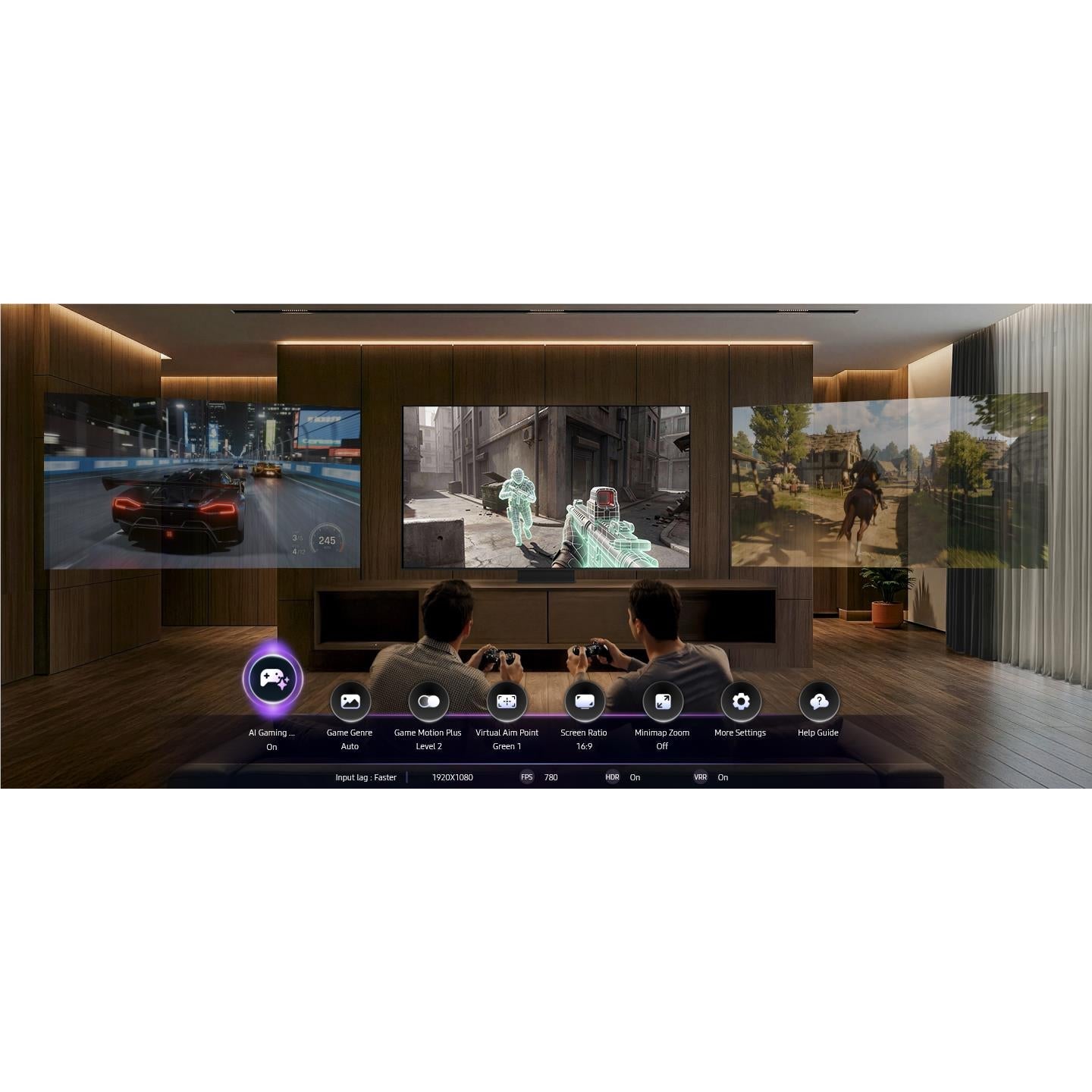 Samsung 85 inch M80H Mini LED 4K Vision AI smart TV, image 7 - Extra Large TVs - 85" and Above at Tech Supply Shed NZ