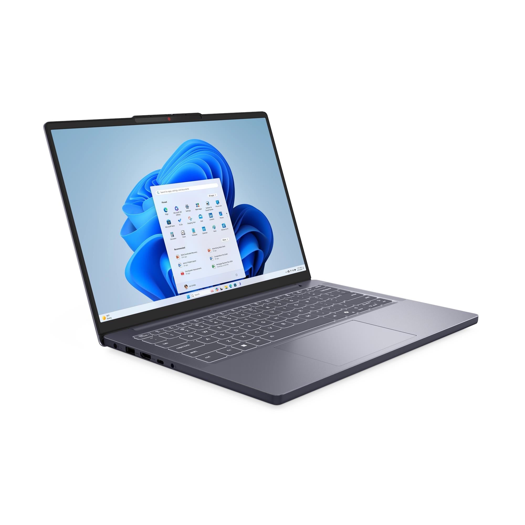Lenovo IdeaPad Slim 3 14-inch laptop with AMD Ryzen 7, image 2 - Business & Home Laptops at Tech Supply Shed NZ