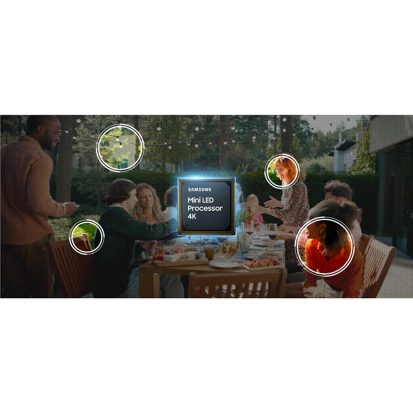 Samsung M80H 55 inch Mini LED 4K smart TV, image 11 - Mid-Size TVs - 43" to 55" at Tech Supply Shed NZ