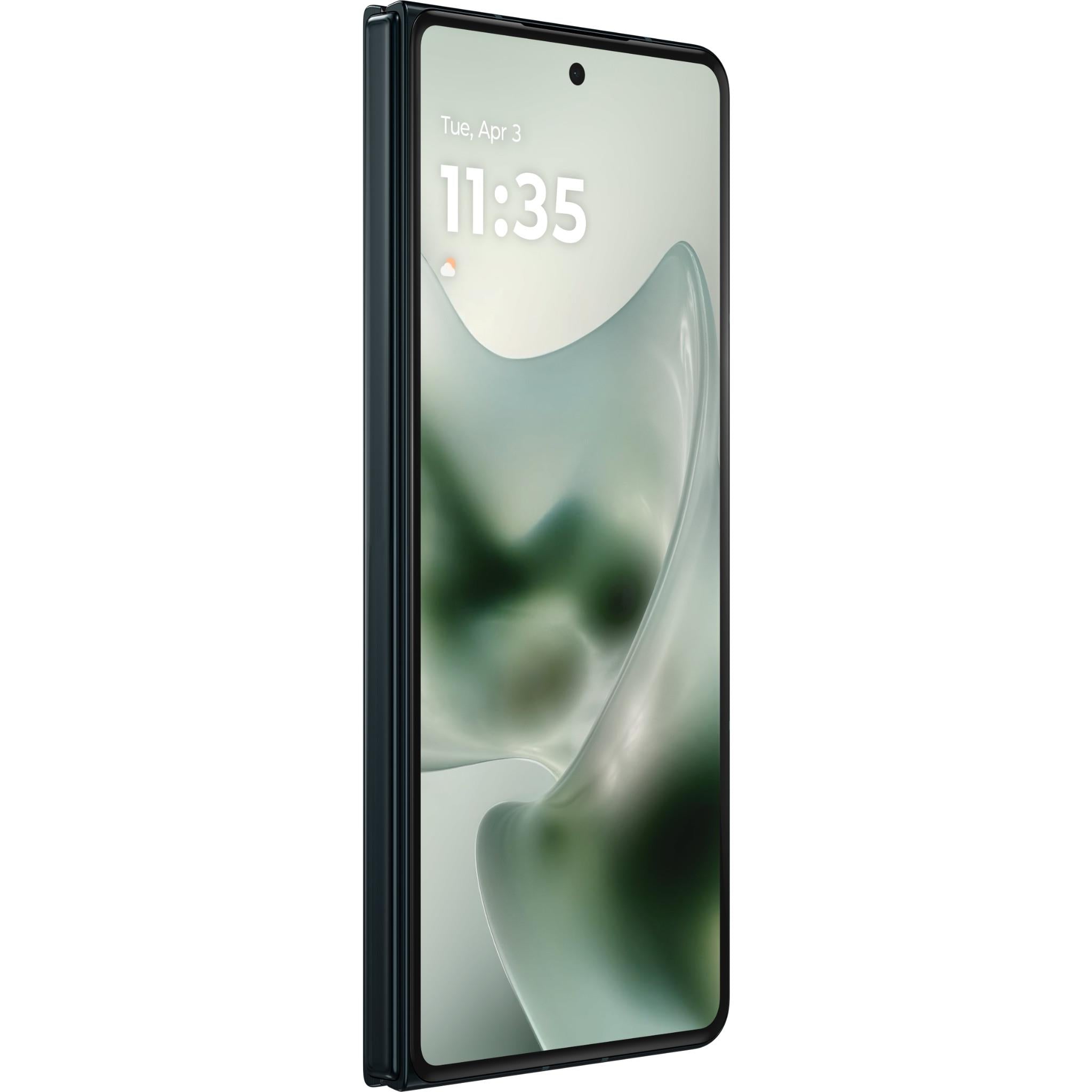 Motorola Razr Fold 5G 256GB foldable smartphone in PANTONE Blackened Blue, image 8 - Mobile Phones at Tech Supply Shed NZ