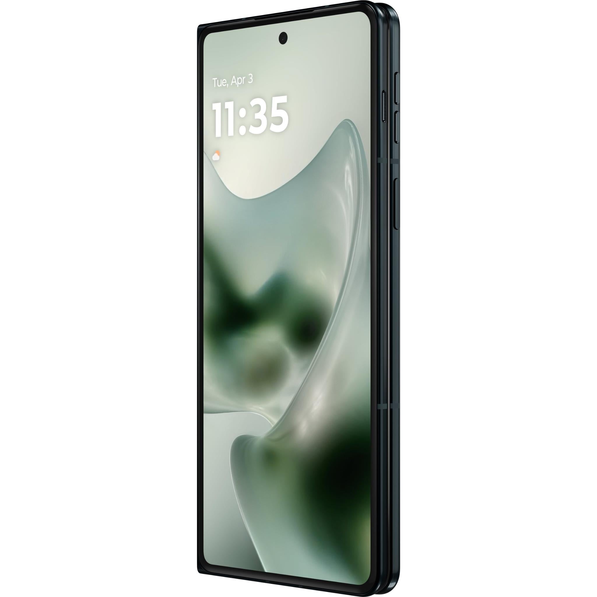 Motorola Razr Fold 5G 256GB foldable smartphone in PANTONE Blackened Blue, image 9 - Mobile Phones at Tech Supply Shed NZ
