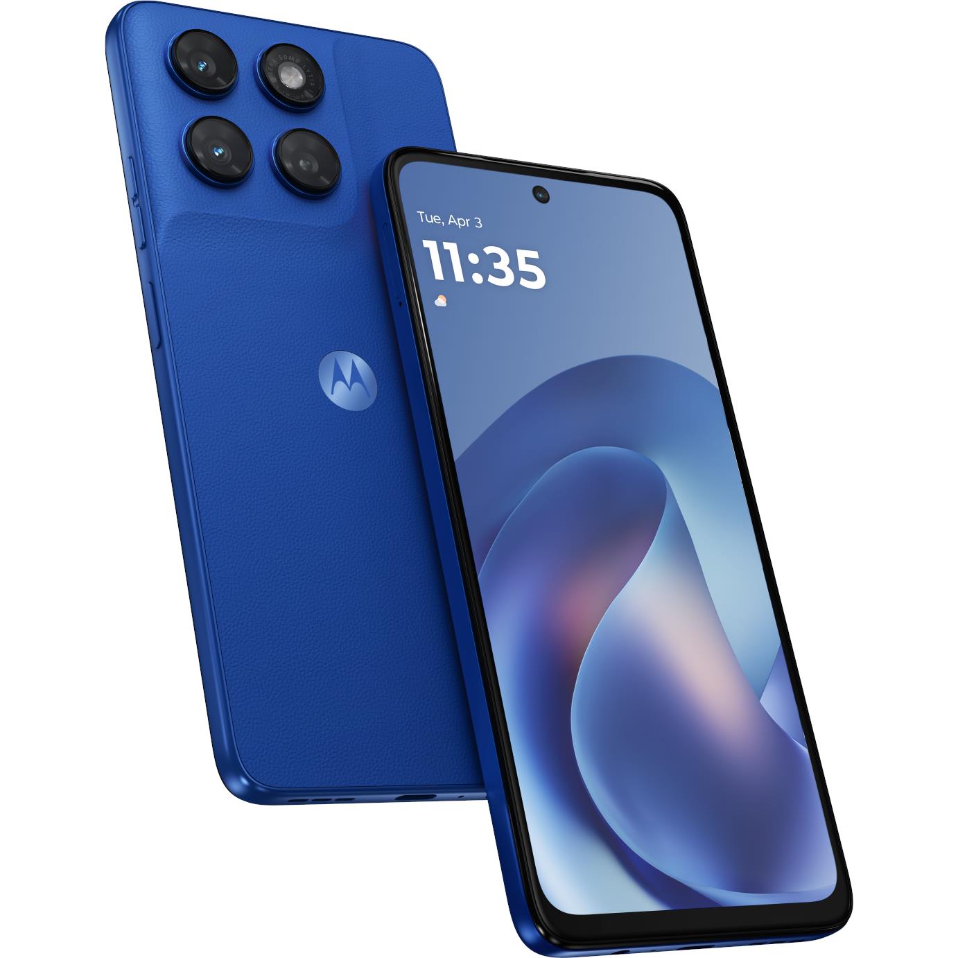 Motorola moto g47 5G smartphone in Nautical Blue - Mobile Phones at Tech Supply Shed NZ