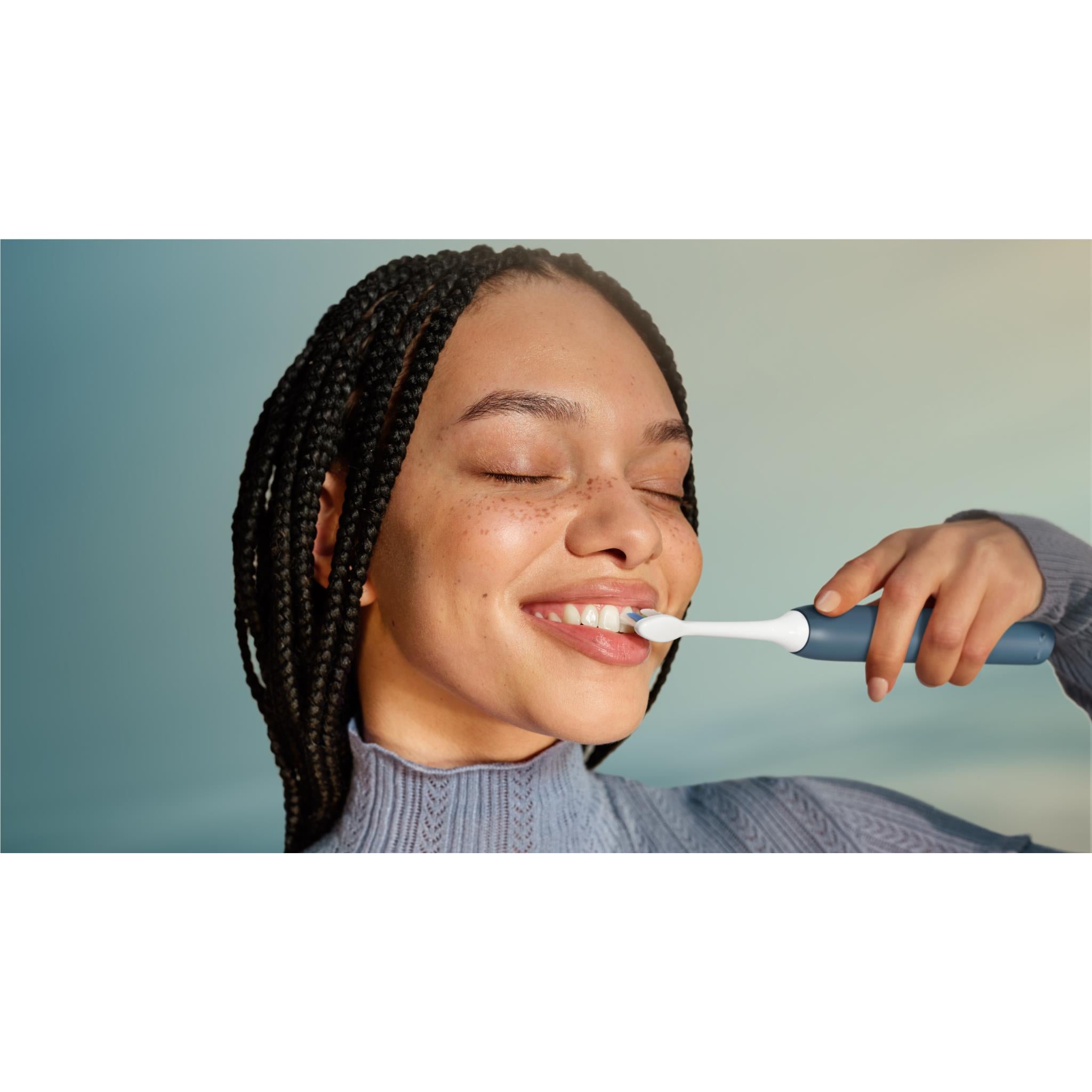 Philips Sonicare 4100 electric toothbrush in Marine Blue, image 5 - Oral Care at Tech Supply Shed NZ
