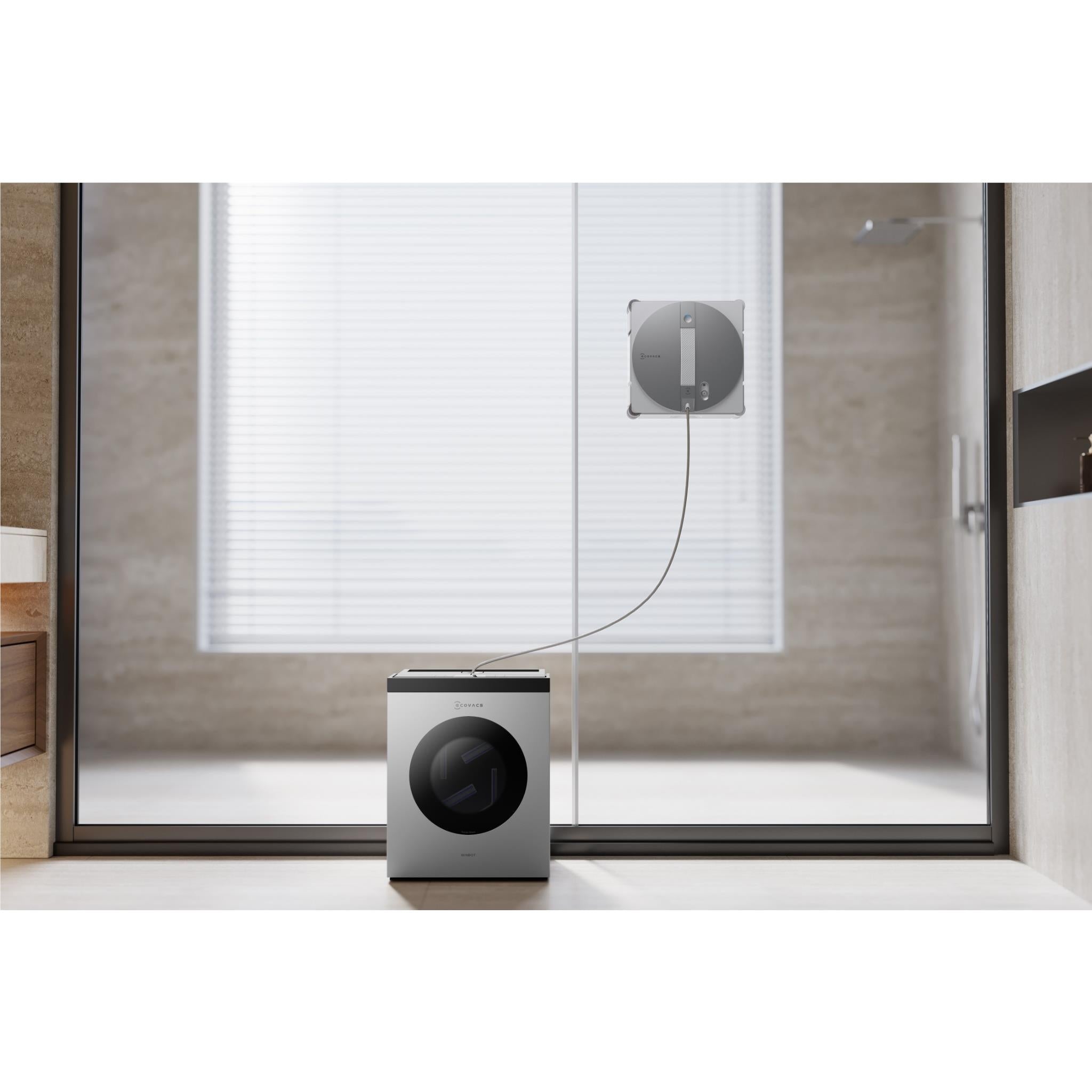 ECOVACS WINBOT W3 OMNI robotic window cleaner with station, image 3 - Cleaning at Tech Supply Shed NZ
