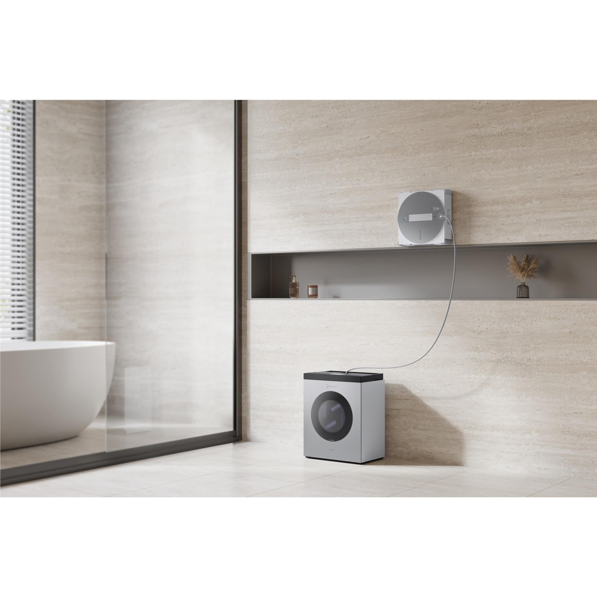 ECOVACS WINBOT W3 OMNI robotic window cleaner with station, image 4 - Cleaning at Tech Supply Shed NZ