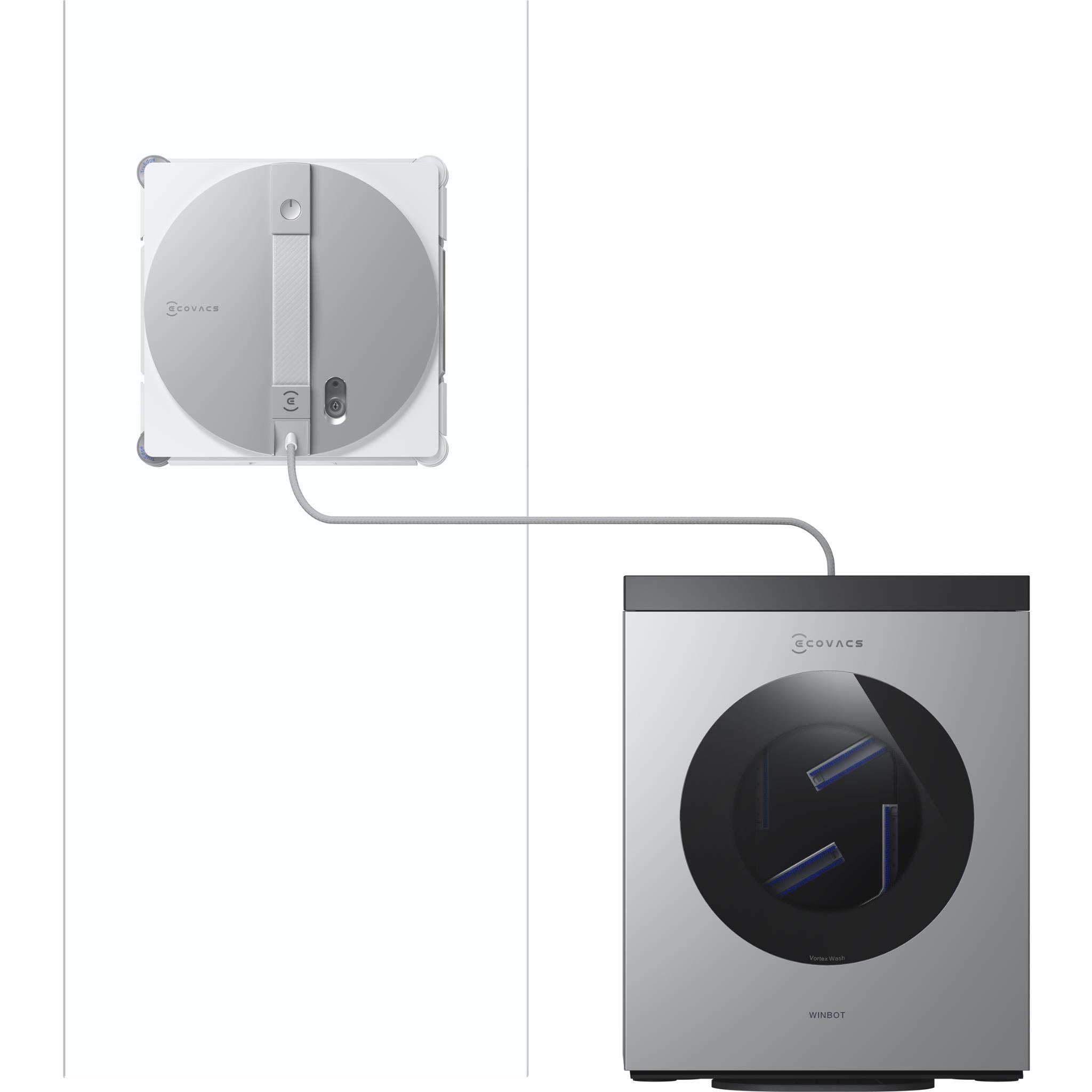 ECOVACS WINBOT W3 OMNI robotic window cleaner with station, image 10 - Cleaning at Tech Supply Shed NZ
