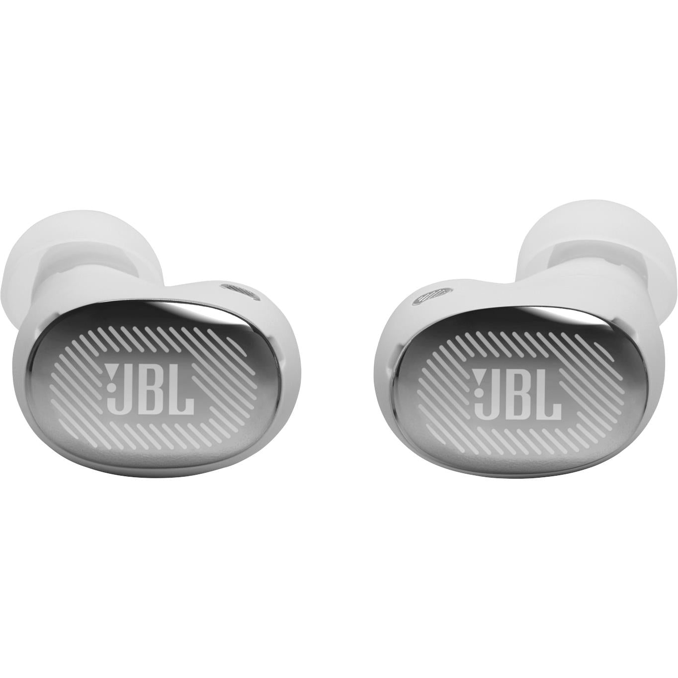 JBL Live Buds 4 true wireless noise cancelling earbuds in silver with Smart Charging Case, image 2 - In-Ear Headphones & Earbuds at Tech Supply Shed NZ