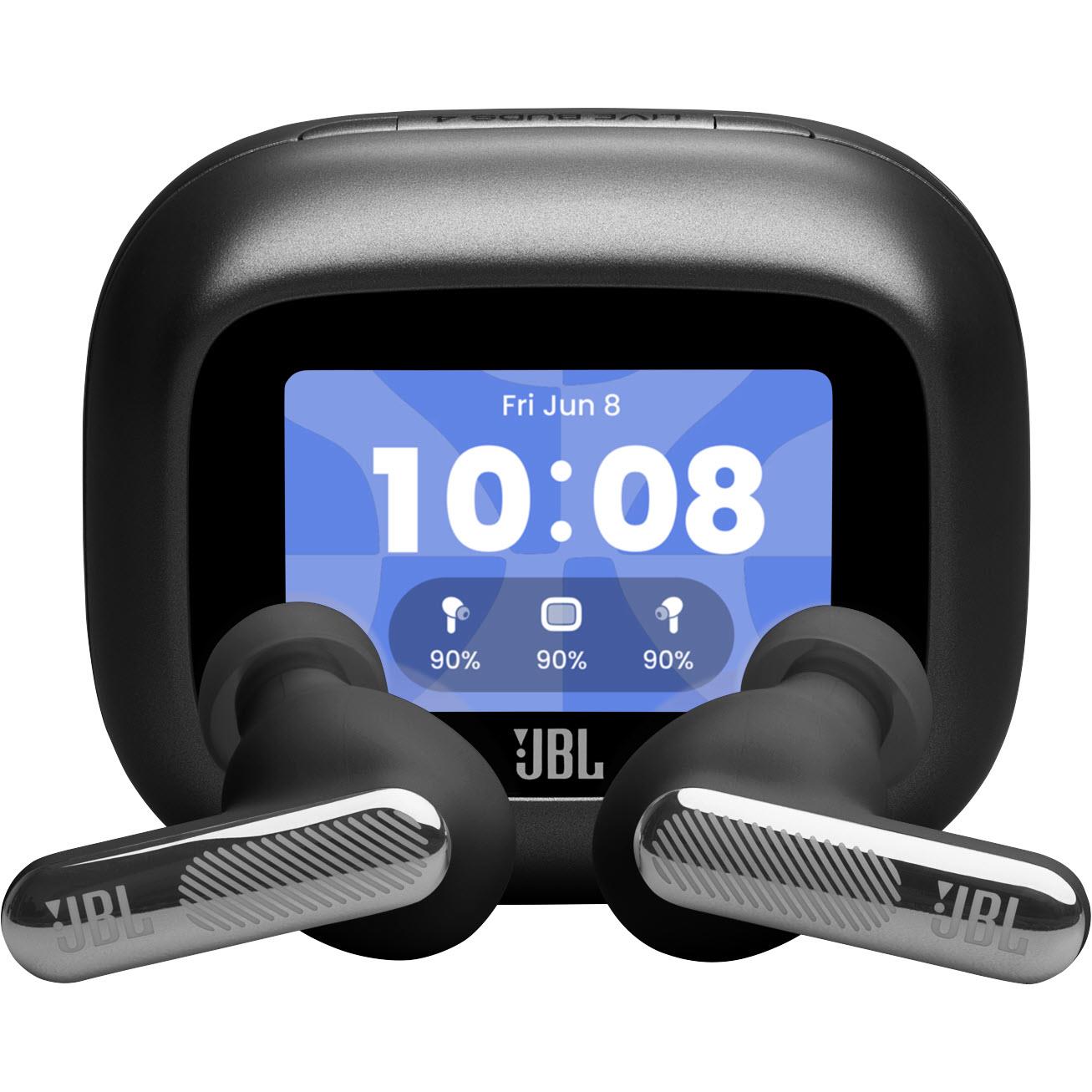 JBL Live Beam 4 true wireless adaptive noise cancelling earbuds in black with Smart Charging Case - In-Ear Headphones & Earbuds at Tech Supply Shed NZ