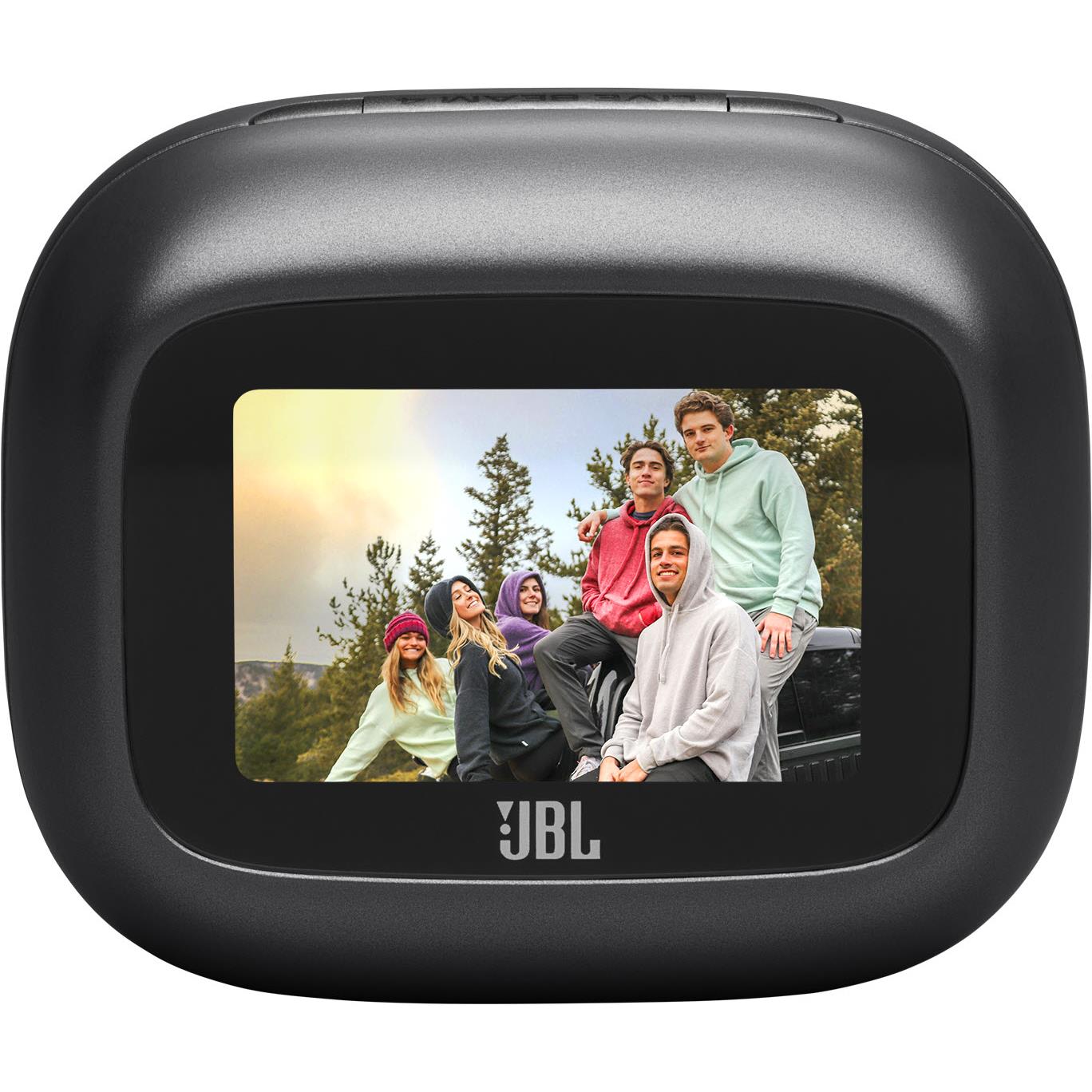 JBL Live Beam 4 true wireless adaptive noise cancelling earbuds in black with Smart Charging Case, image 5 - In-Ear Headphones & Earbuds at Tech Supply Shed NZ