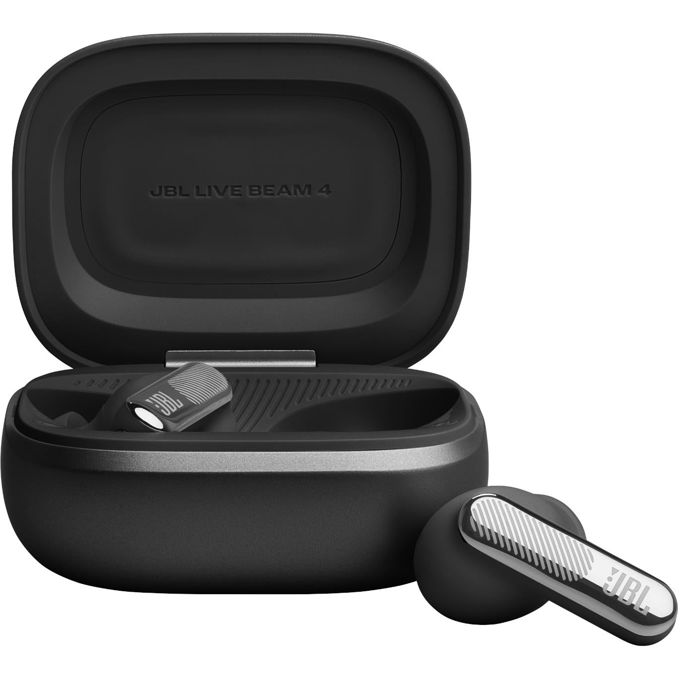 JBL Live Beam 4 true wireless adaptive noise cancelling earbuds in black with Smart Charging Case, image 9 - In-Ear Headphones & Earbuds at Tech Supply Shed NZ